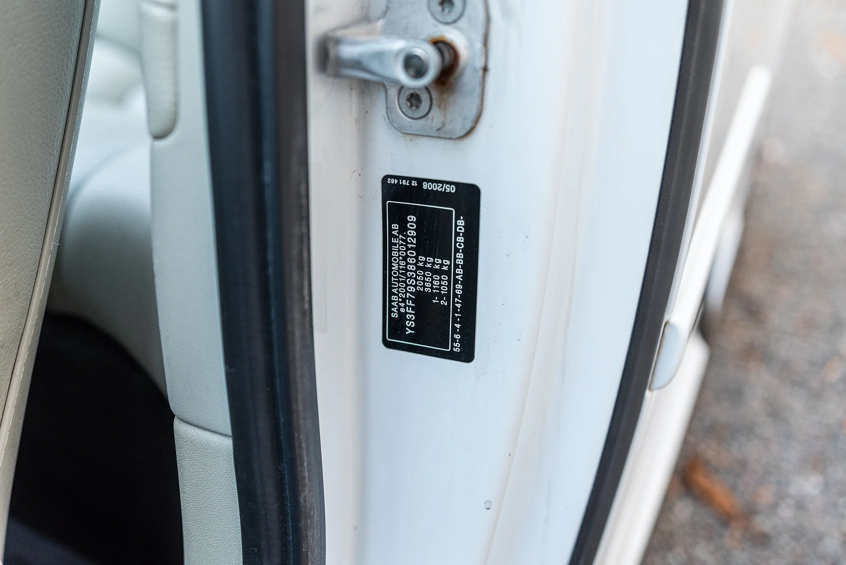 Interior image of 2008 SAAB 9-3 Vector 2.0T Cabriolet (14)