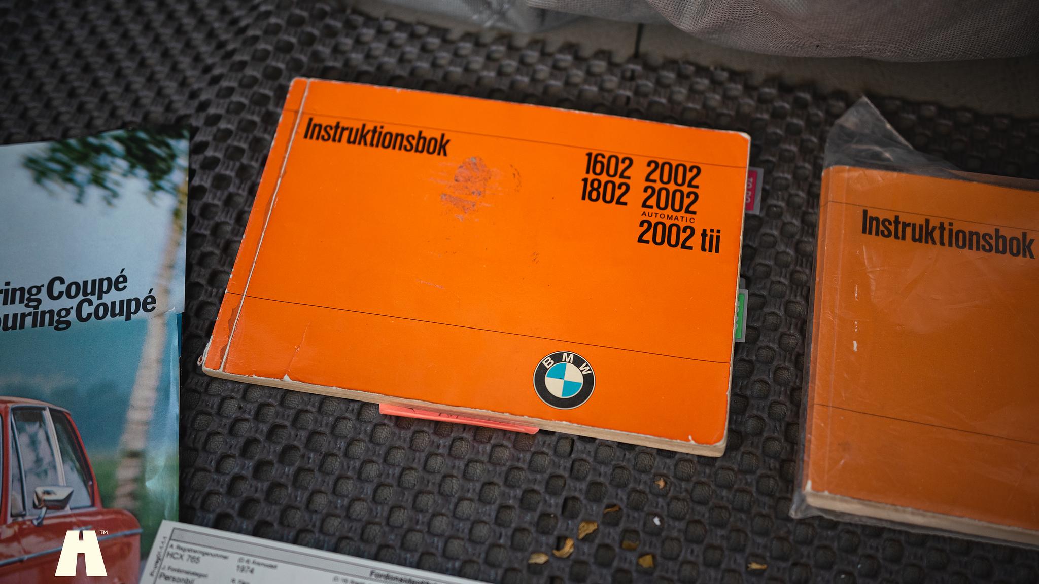 Dokumentation, 1974 BMW 2002