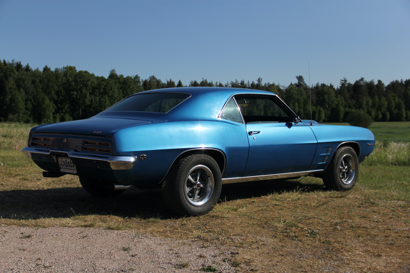 Exteriörbild på 1969 Pontiac Firebird