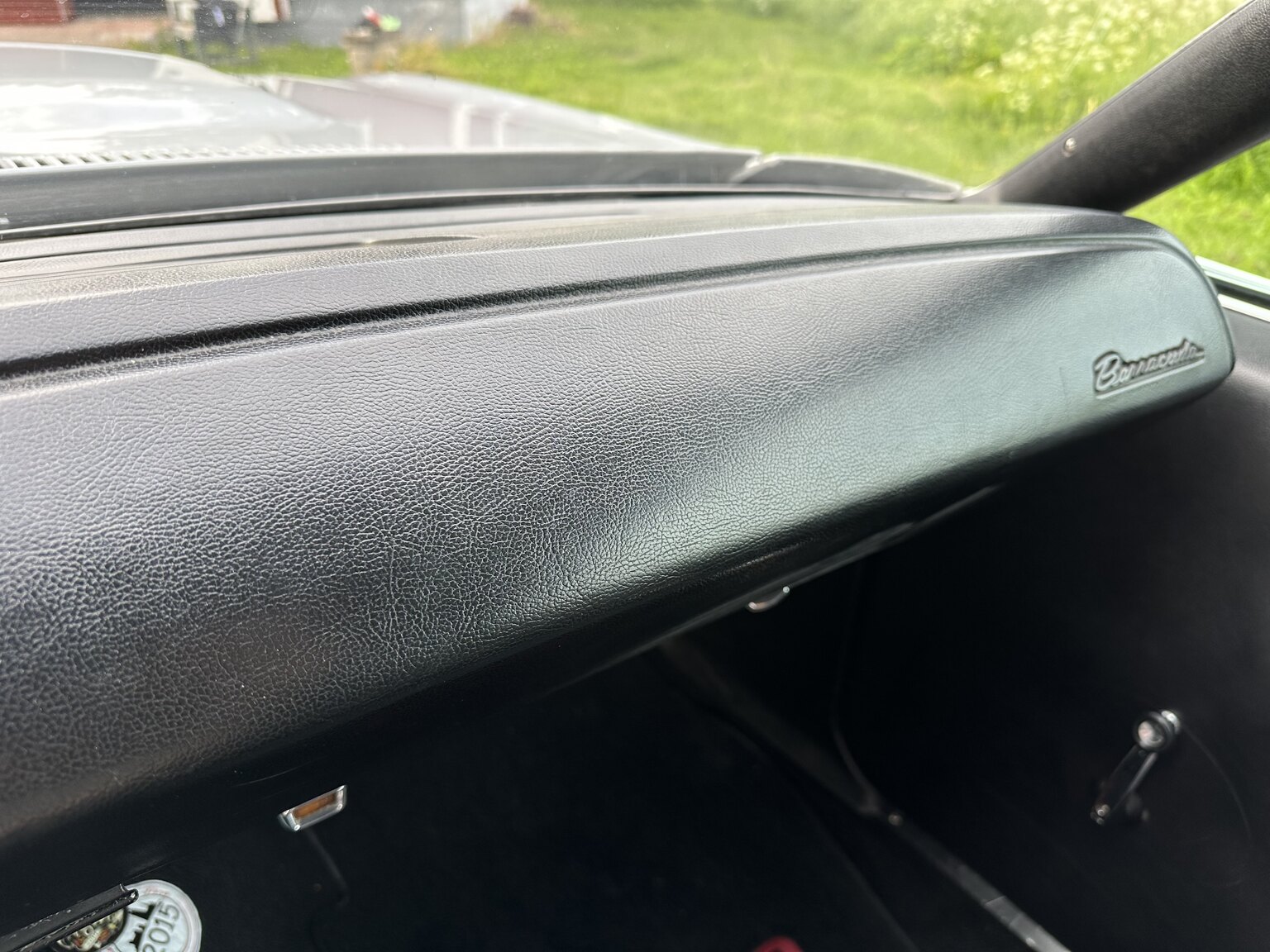 Interiörbild 1970 Plymouth Cuda 383