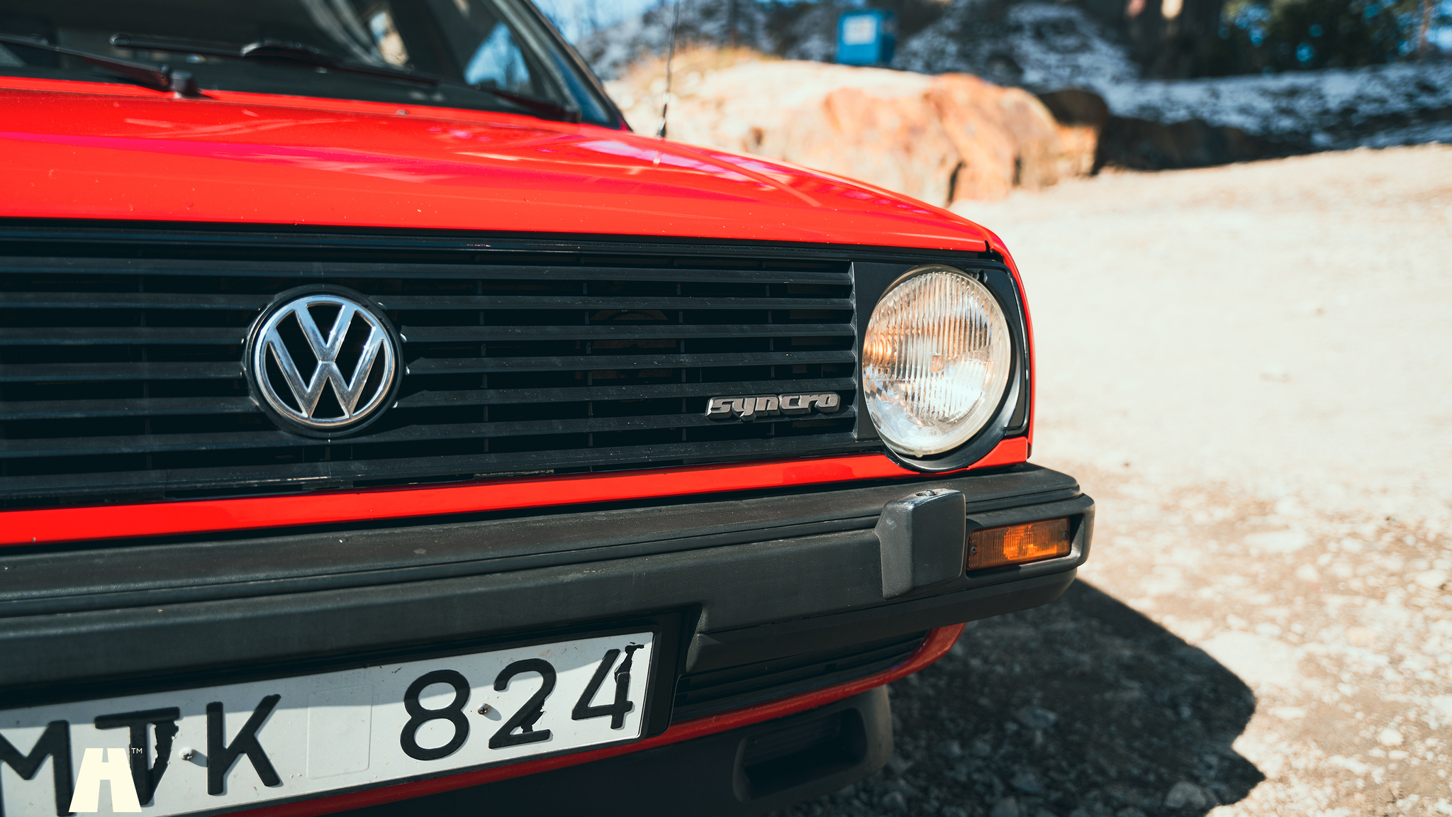 Exteriörbild på 1987 Volkswagen Golf CL Syncro