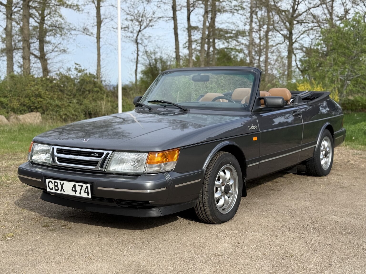 Exterior image of 1987 SAAB 900 Cabriolet 2.0 Turbo T16