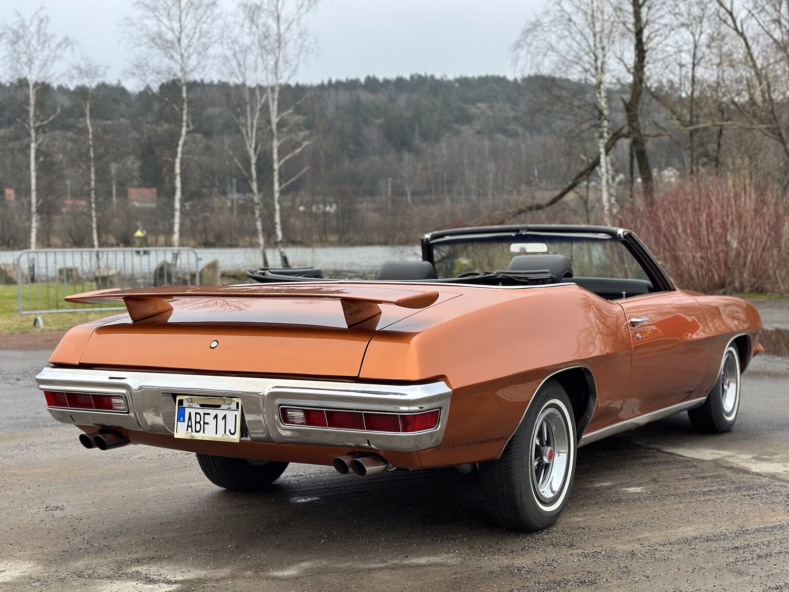 Exteriörbild på 1971 Pontiac GTO 455 HO Convertible 