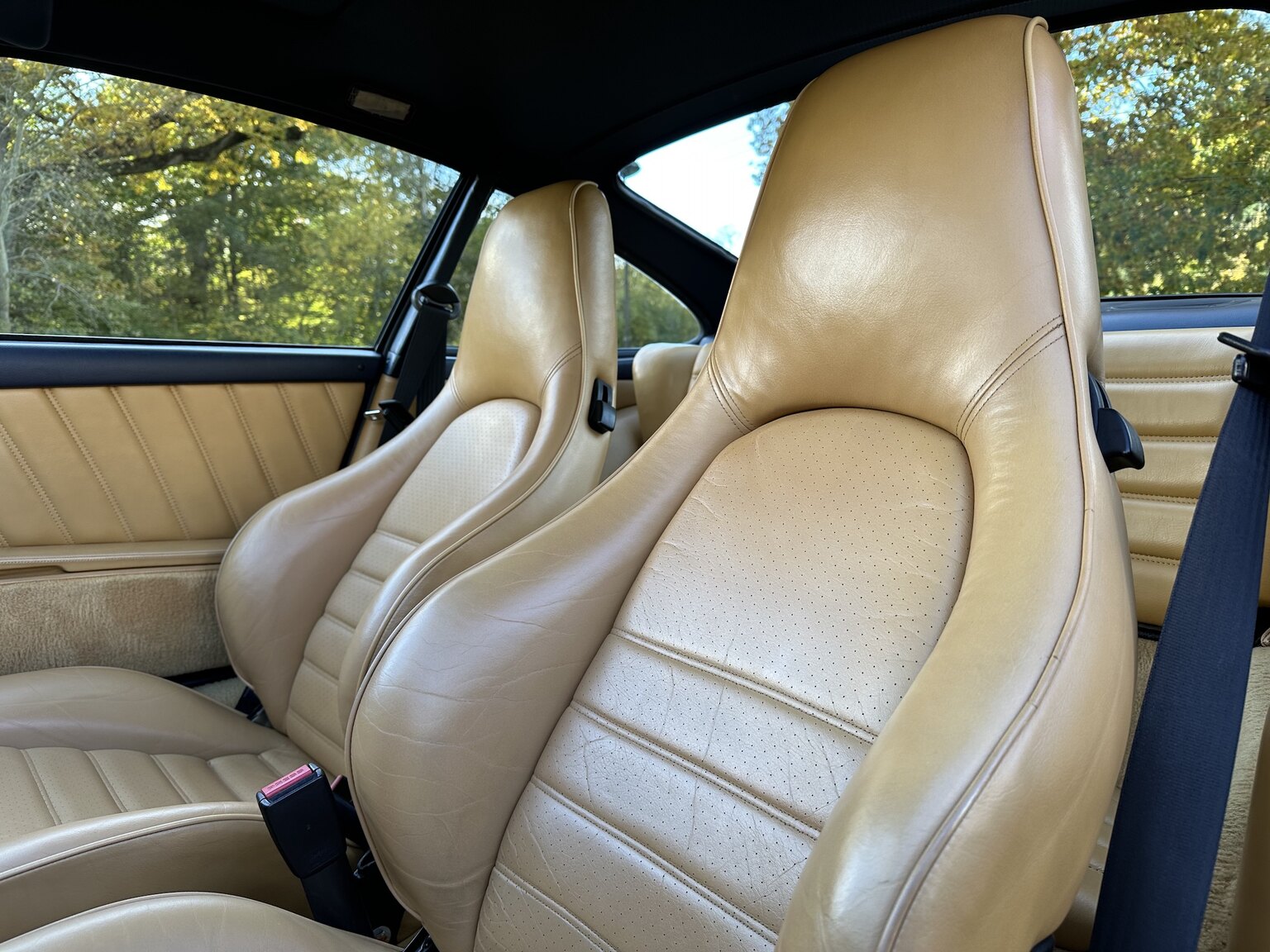 Interiörbild 1986 Porsche 911 Carrera 3.2