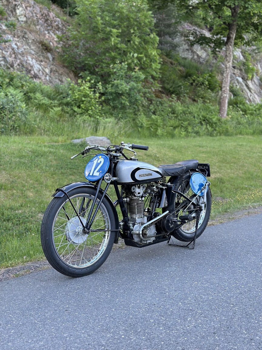 Exteriörbild på 1933 Husqvarna 350