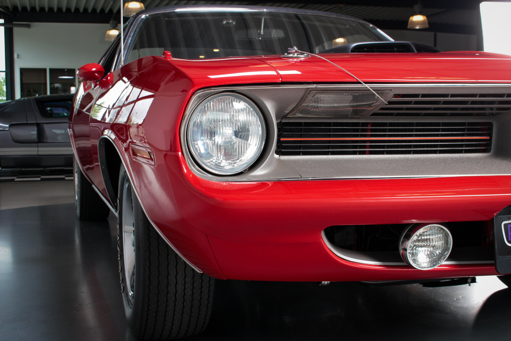 Exteriörbild på 1970 Plymouth Hemi Cuda