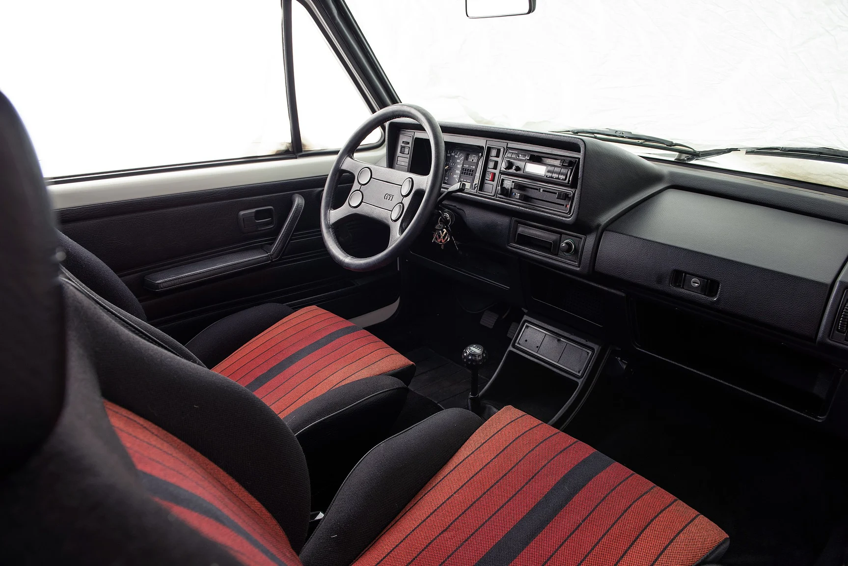 Interiörbild 1984 Volkswagen Golf GTI "Special" (38)