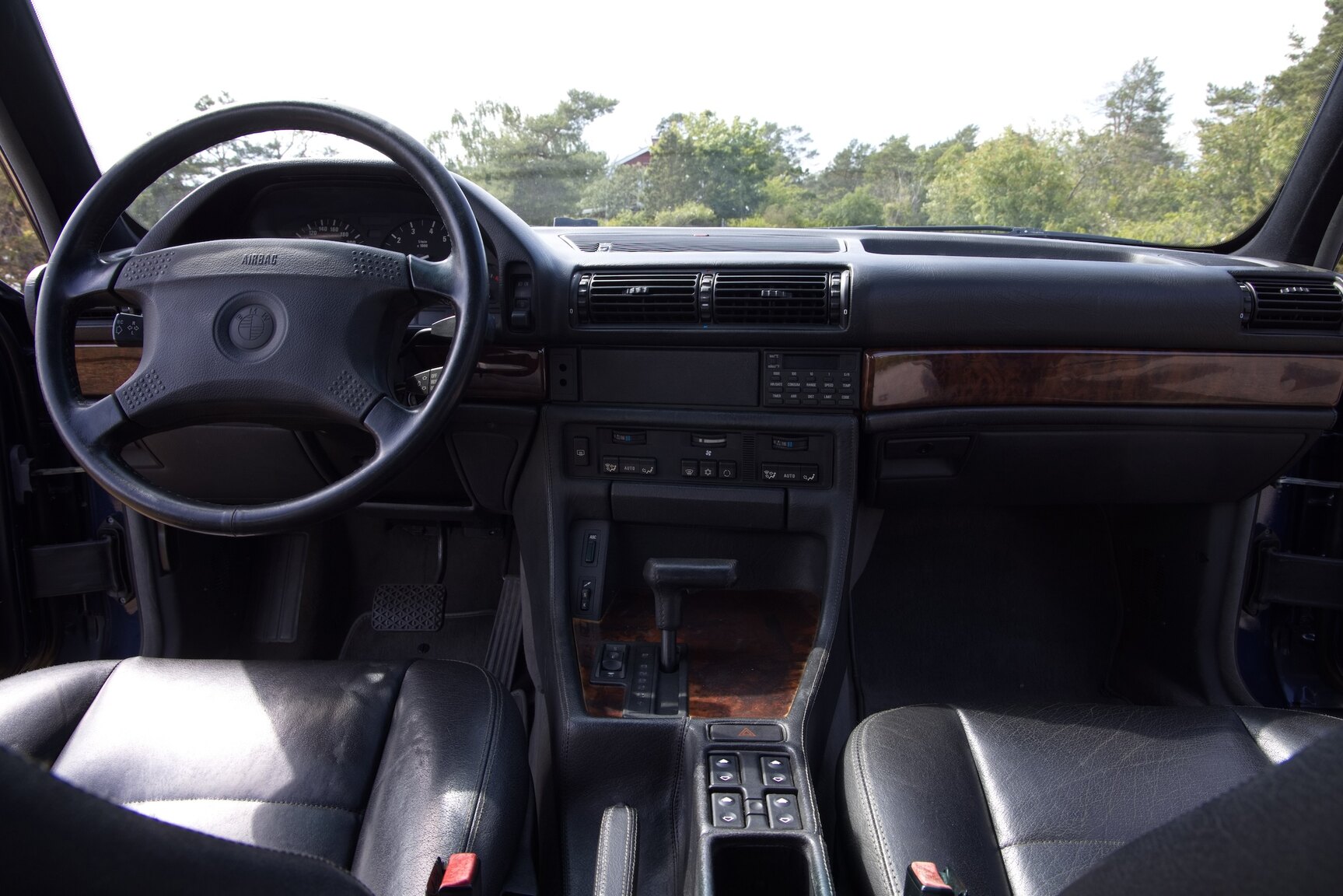 Interiörbild 1990 BMW 750 IAL Highline