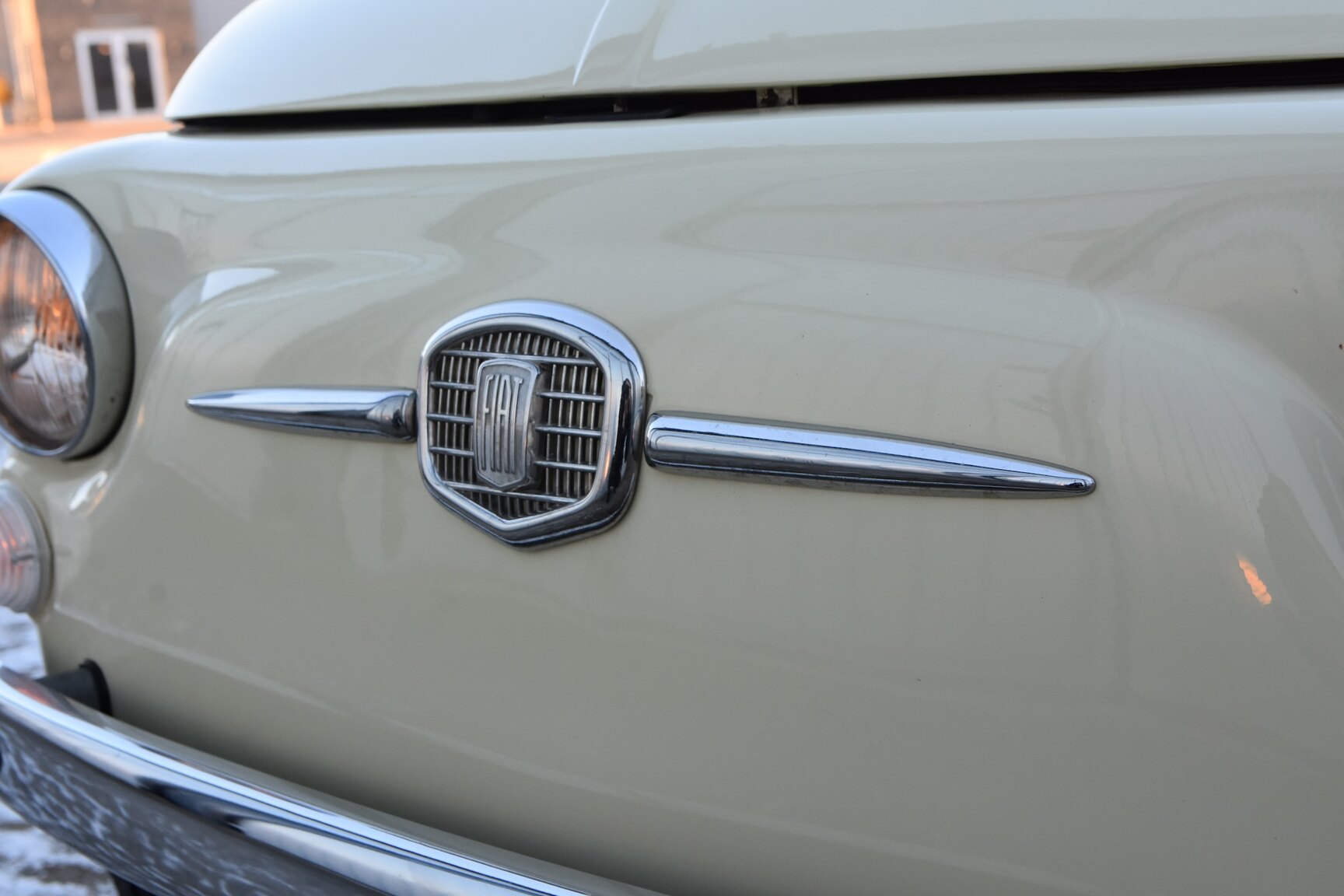 Exteriörbild på 1968 Fiat 500