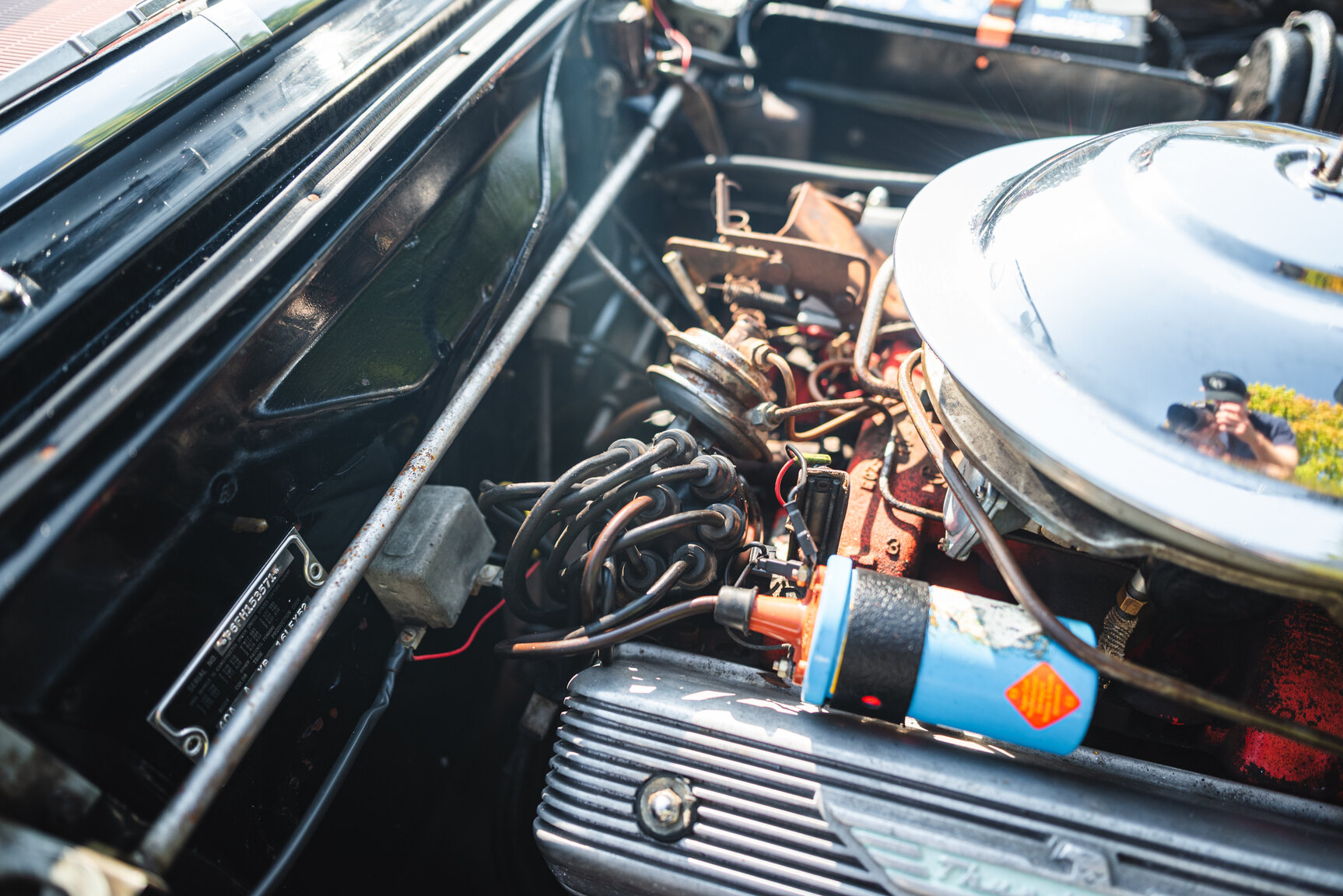 Image of 1956 Ford Thunderbird mechanics