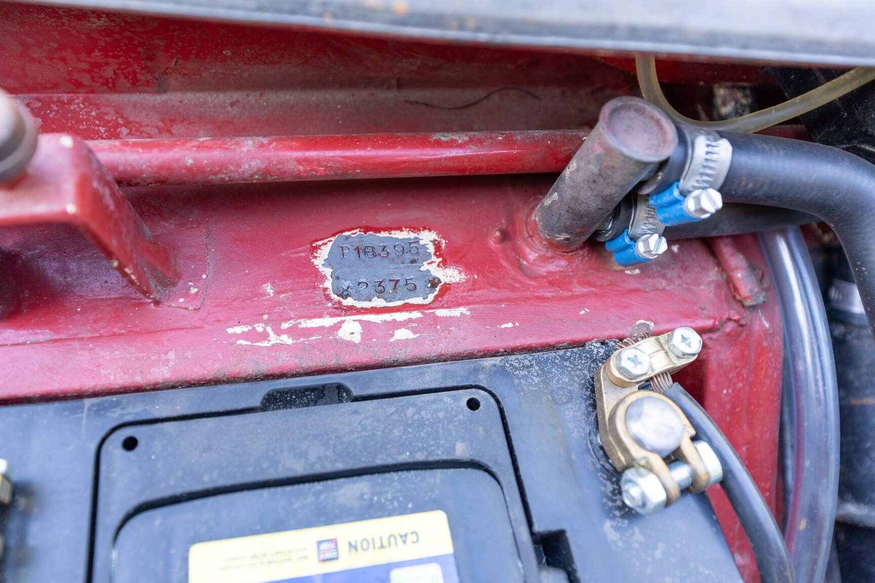 Image of 1961 Volvo P1800 mechanics