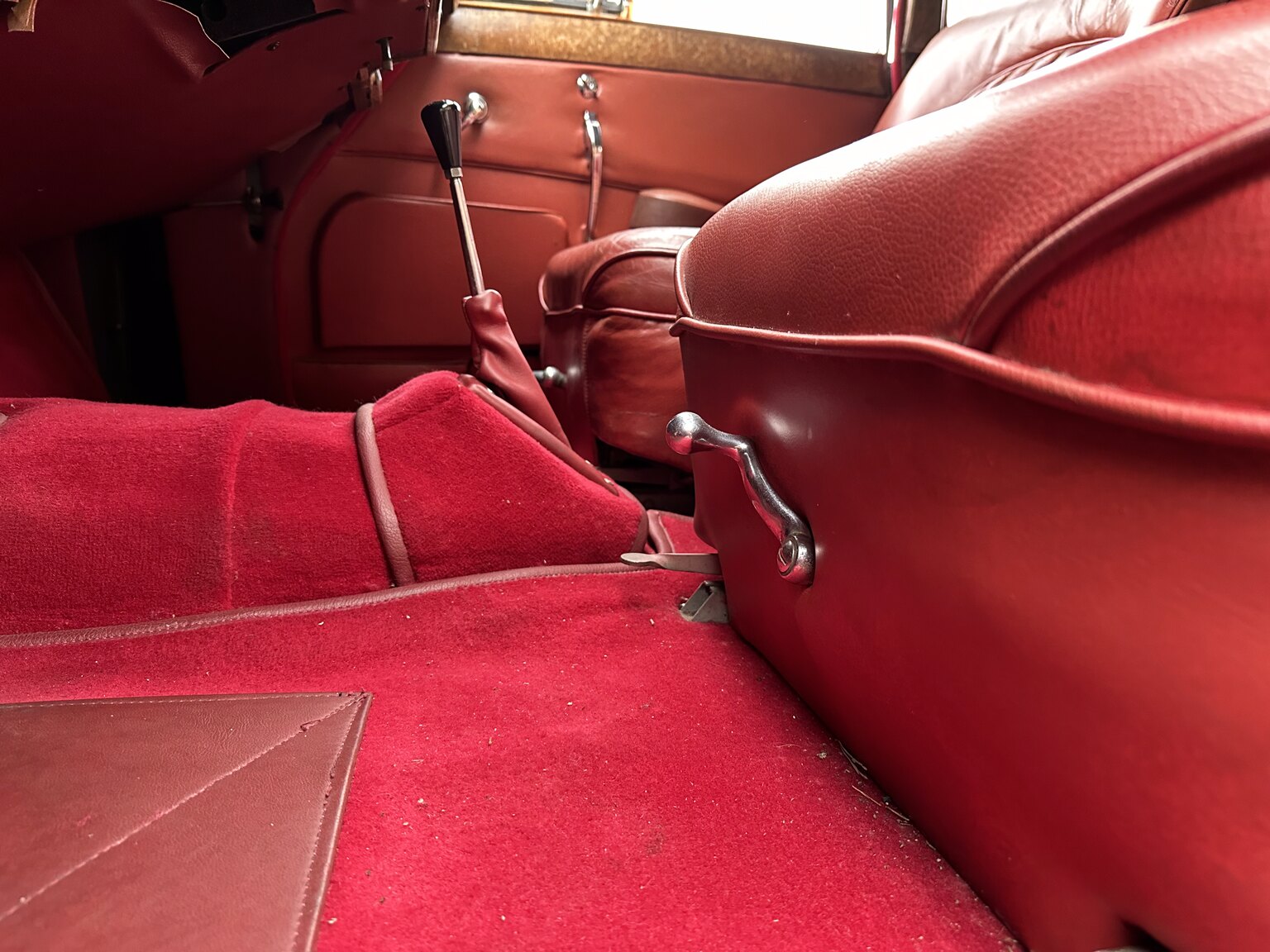 Innenraumfoto von 1954 Jaguar Mark VII Saloon