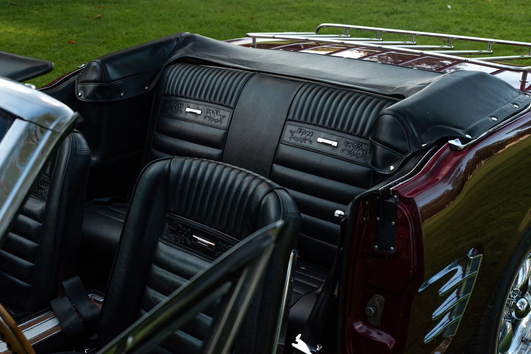 Interiörbild 1966 Ford Mustang Convertible