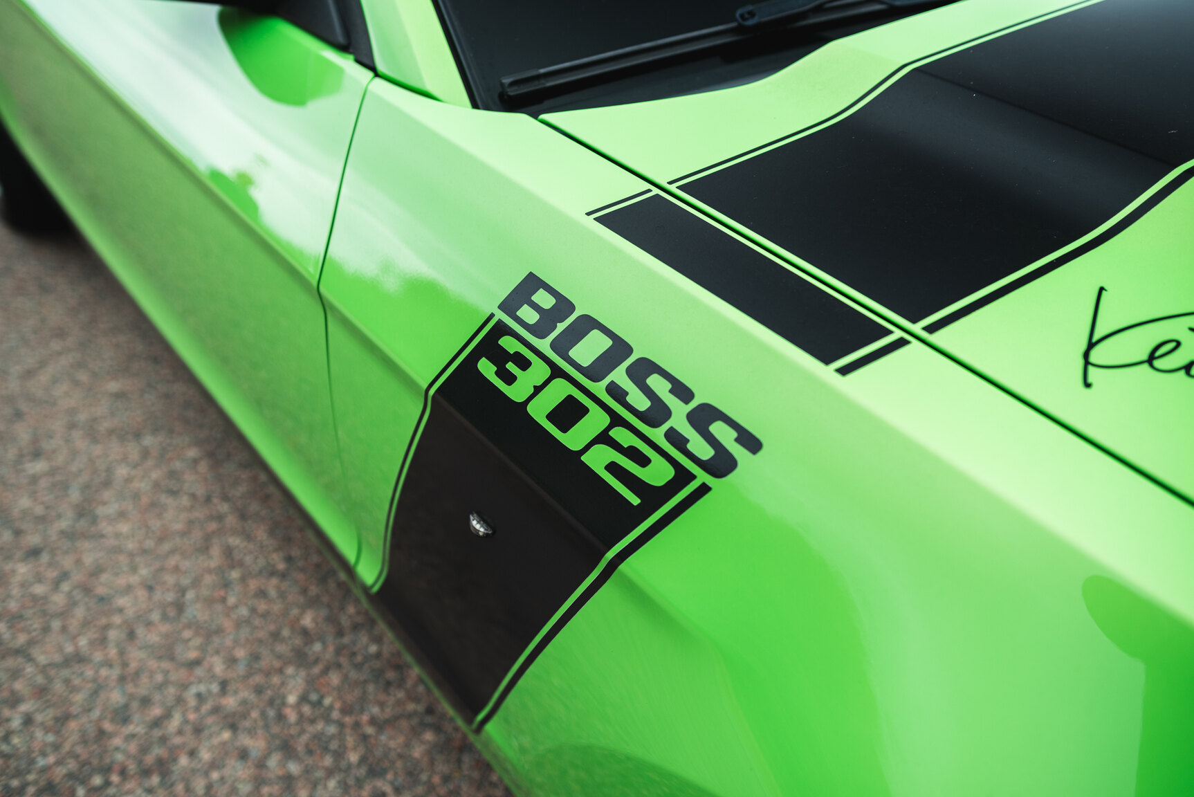 Exteriörbild på 2013 Ford Mustang Boss 302
