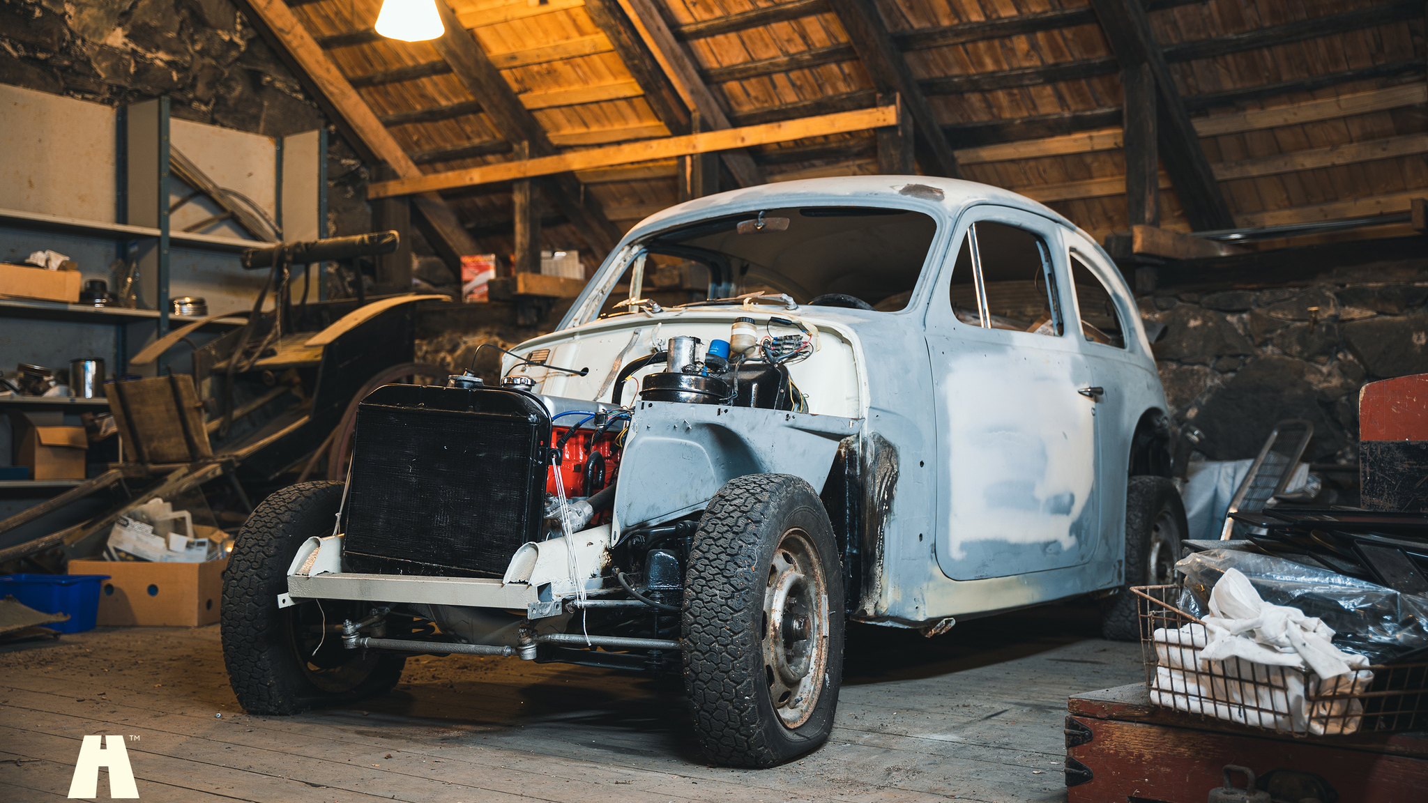 Aussenfoto 1966 Volvo PV Sport barnfind