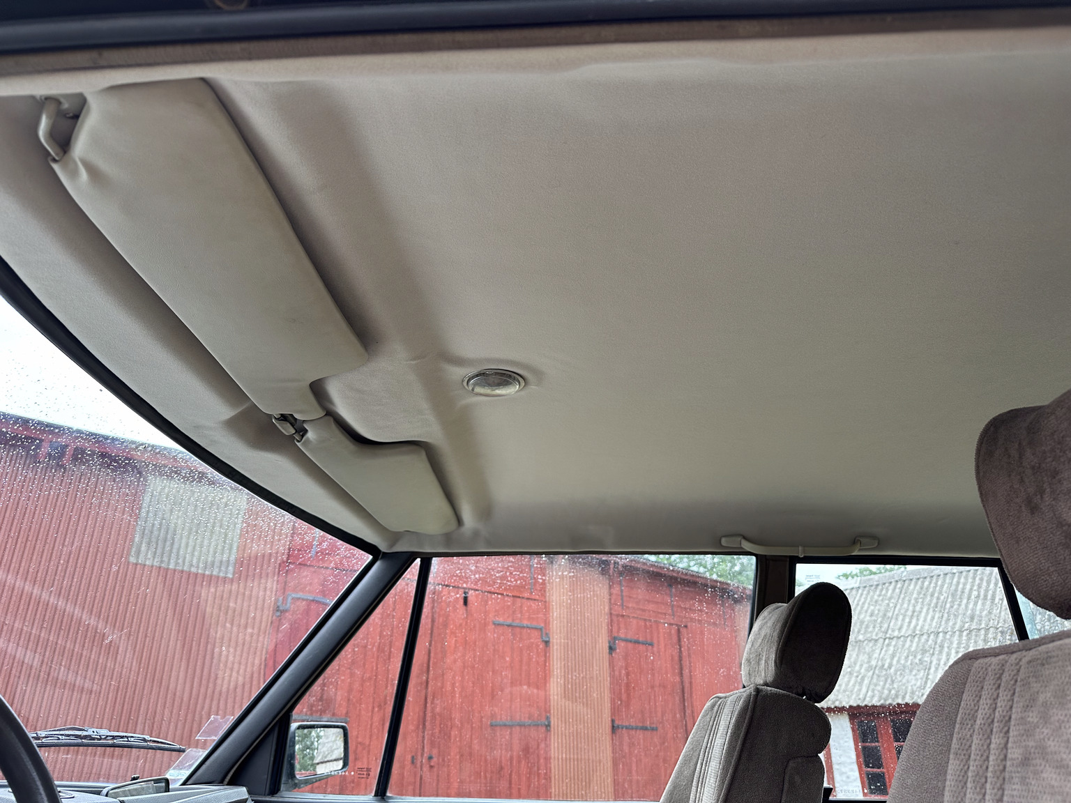 Interiörbild 1990 Range Rover Classic