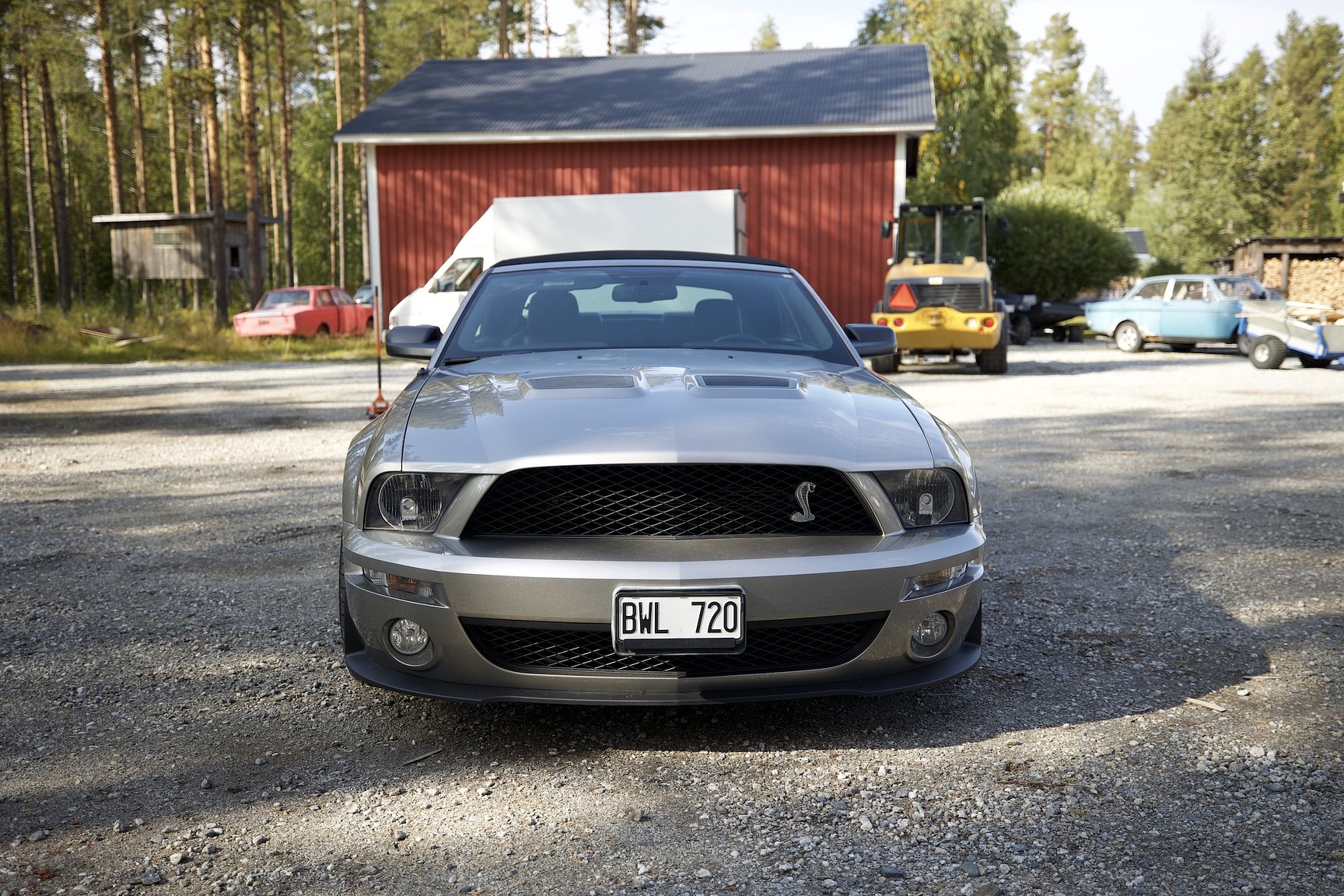 Exterior image of 2008 Ford Mustang Shelby GT500 Convertible Manuell