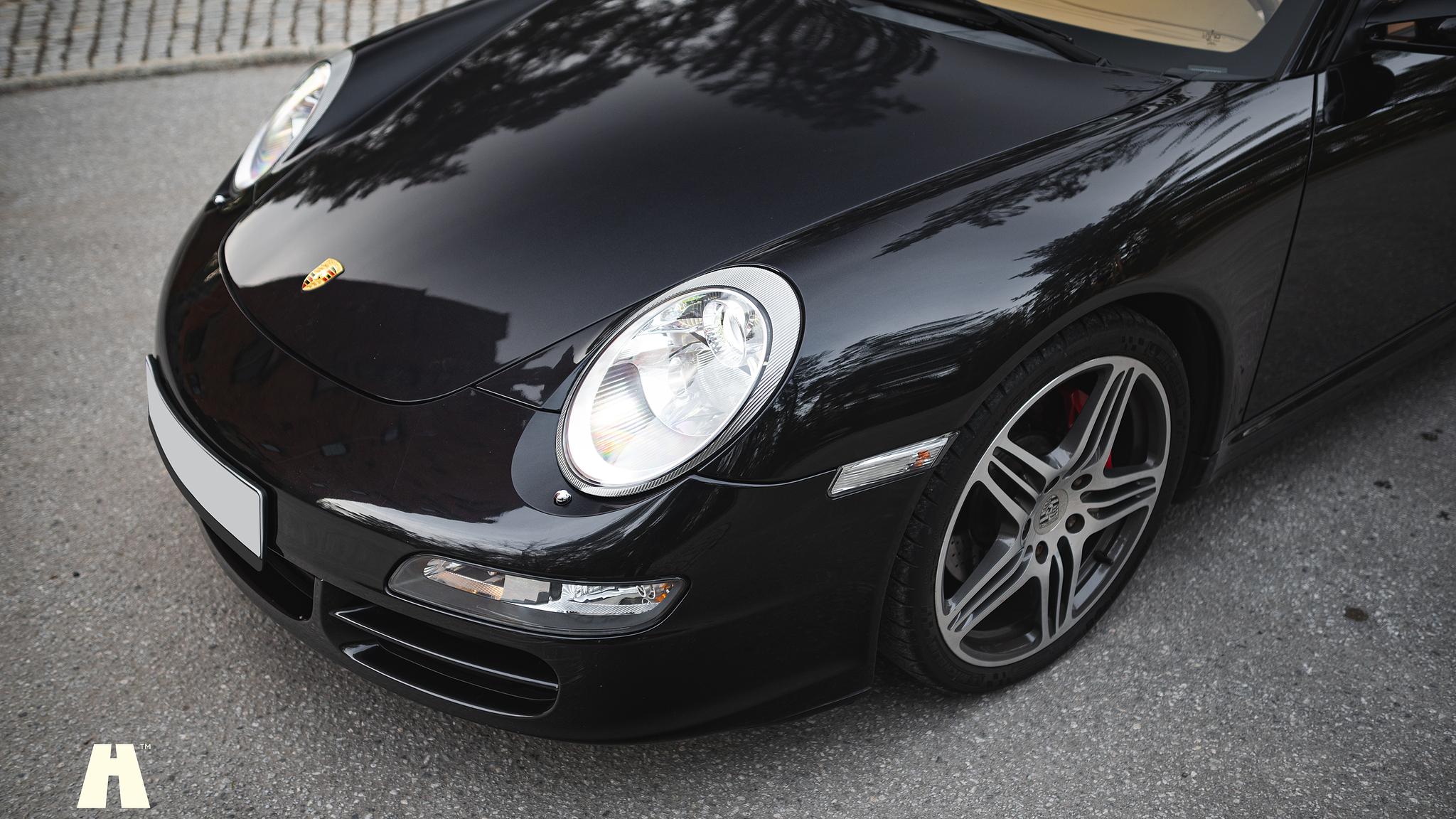 Exteriörbild på 2008 Porsche 997 4S Cabriolet 