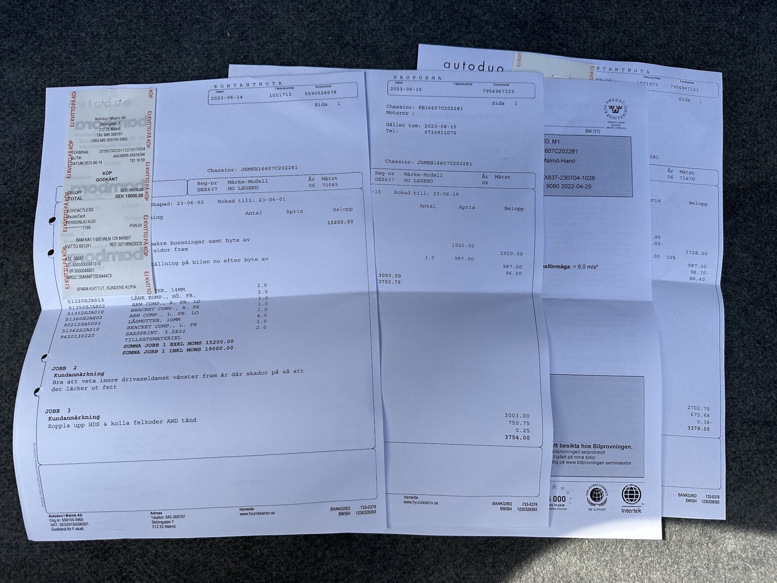 Dokumentation för 2007 Honda Legend (11)