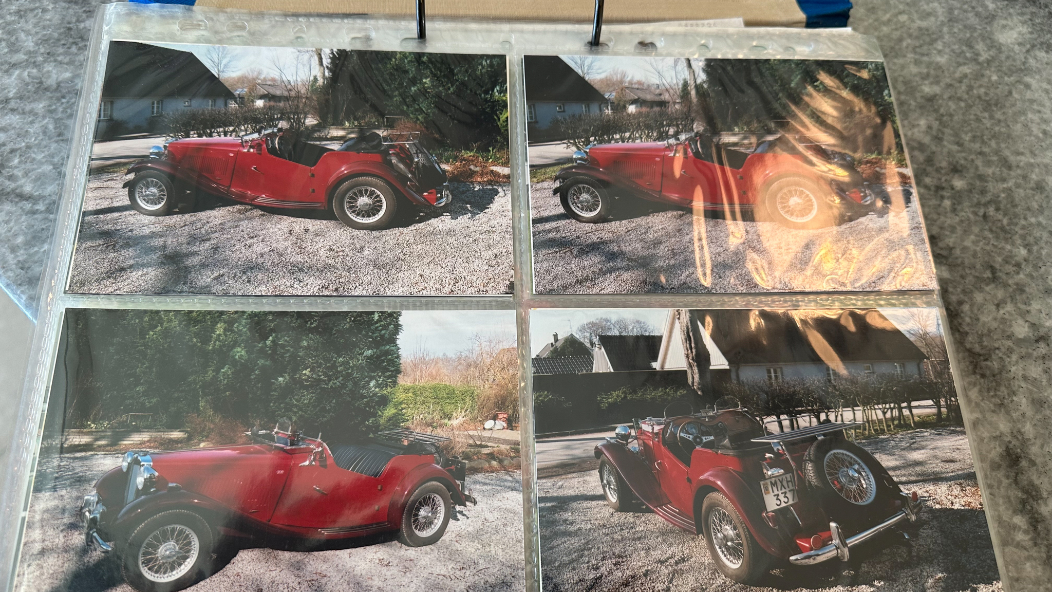 Dokumentation, 1951 MG TD MIDGET