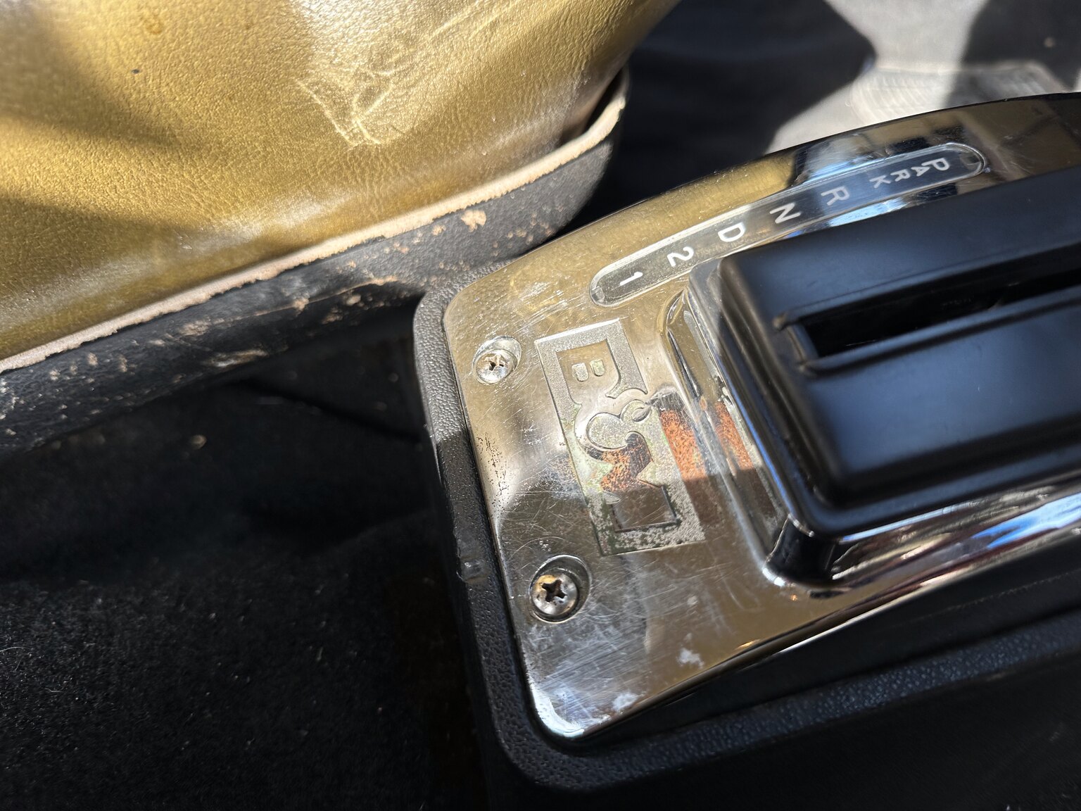 Interiörbild 1969 Pontiac GTO 406cid 