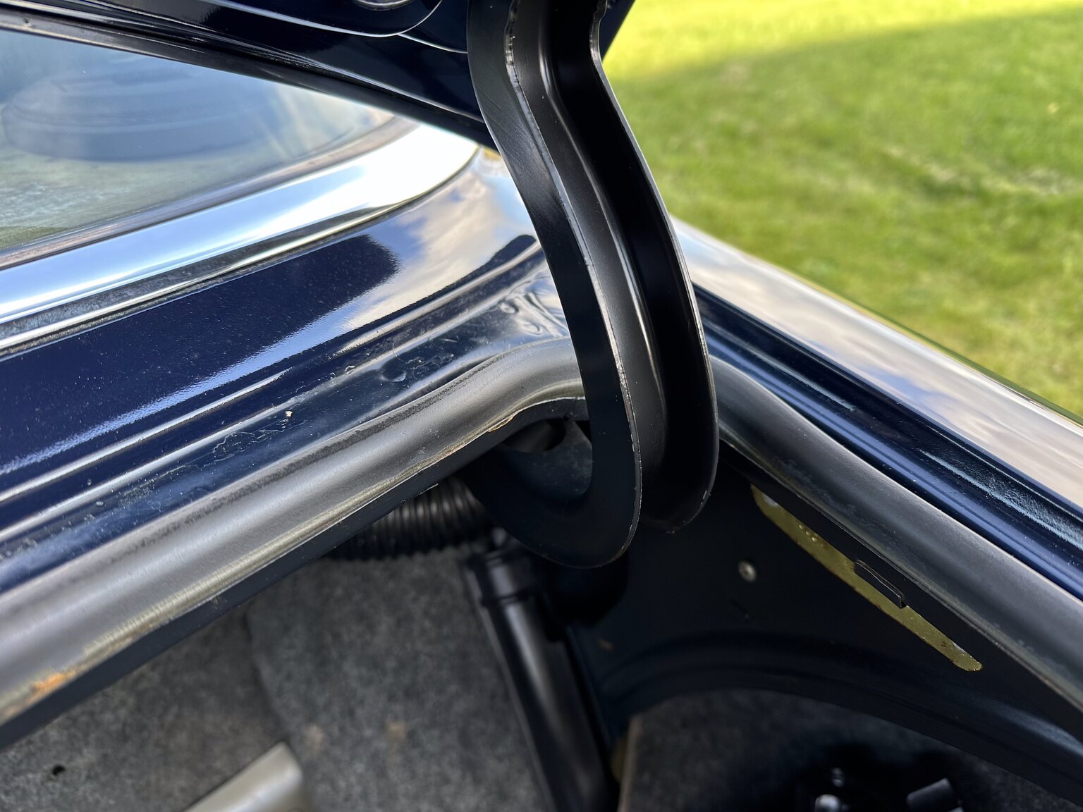 Interiörbild 1975 Mercedes-Benz 450 SEL 6.9 Bepansrad 