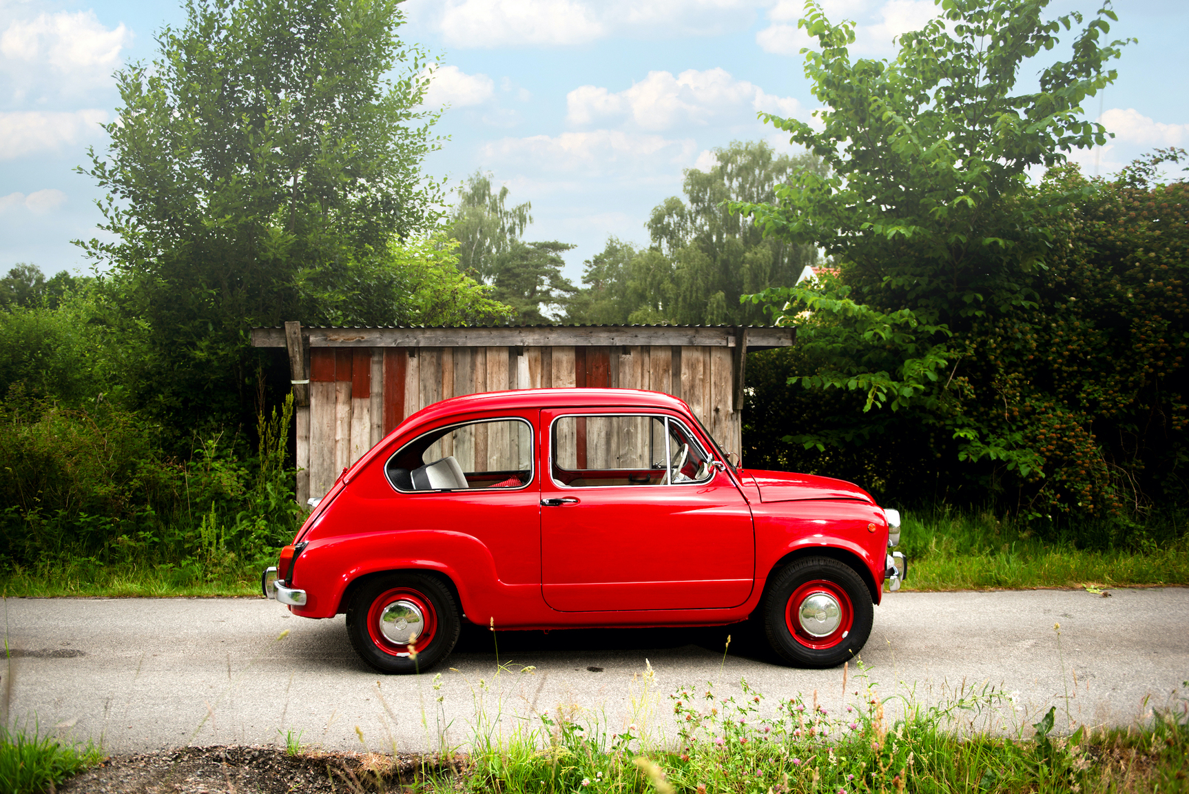 Exteriörbild på 1968 Fiat 600D