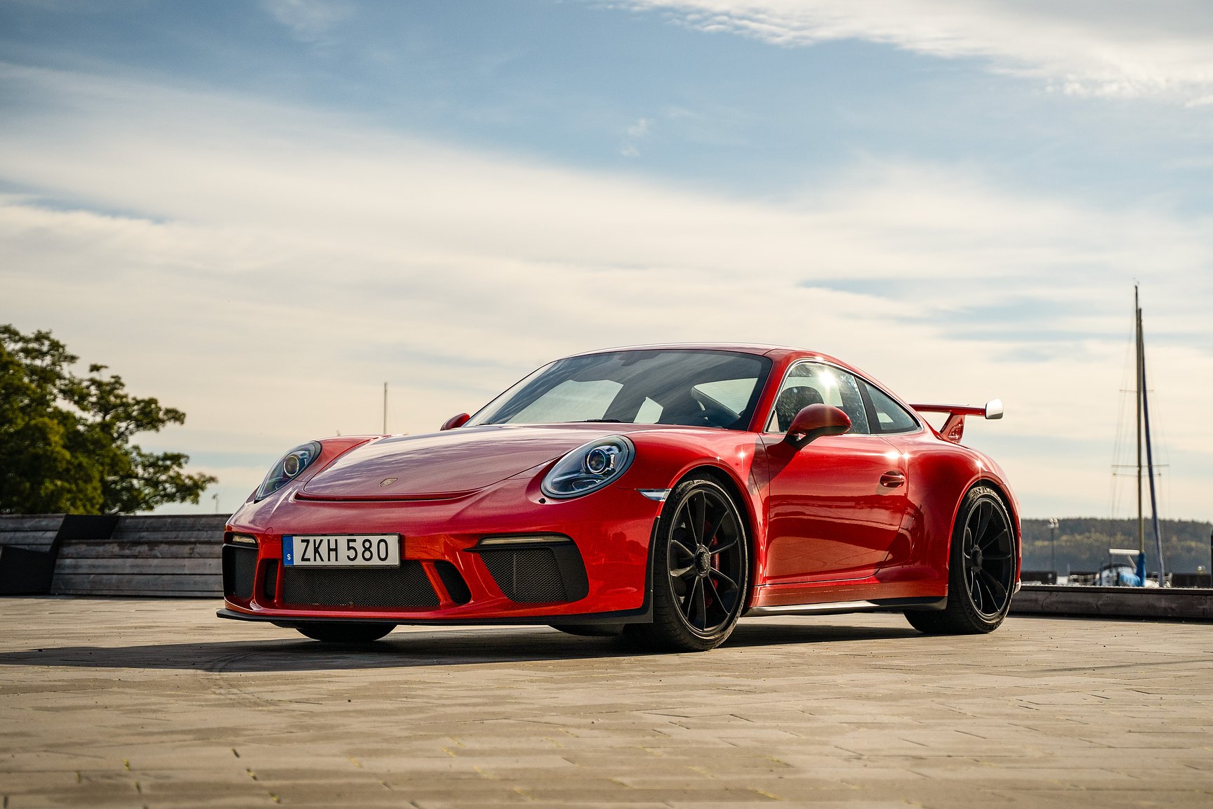 Exteriörbild på 2018 PORSCHE 911 GT3 (18)