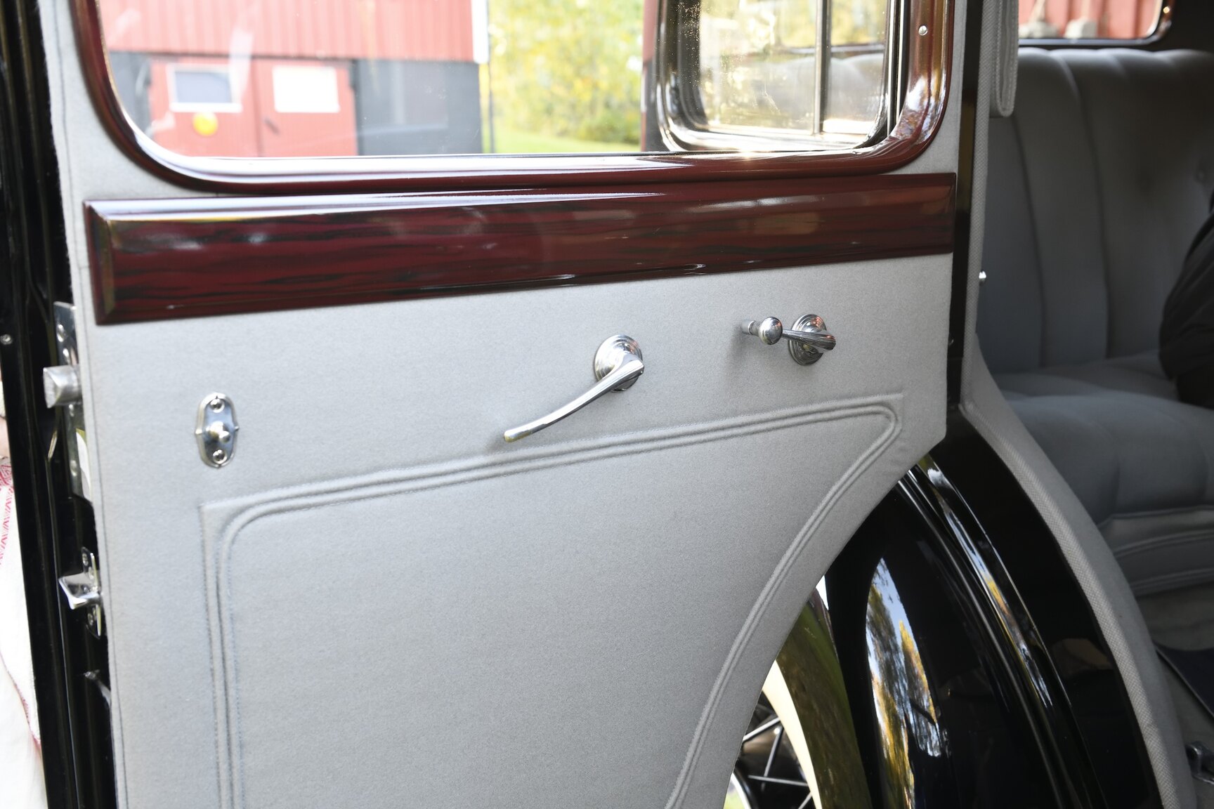 Interiörbild 1934 CADILLAC 355 D IMPERIAL 