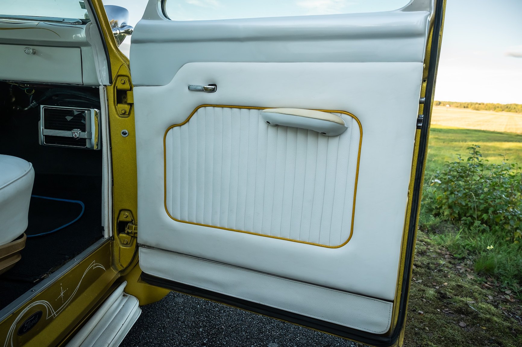 Interiörbild 1955 Ford F-100 Kustom