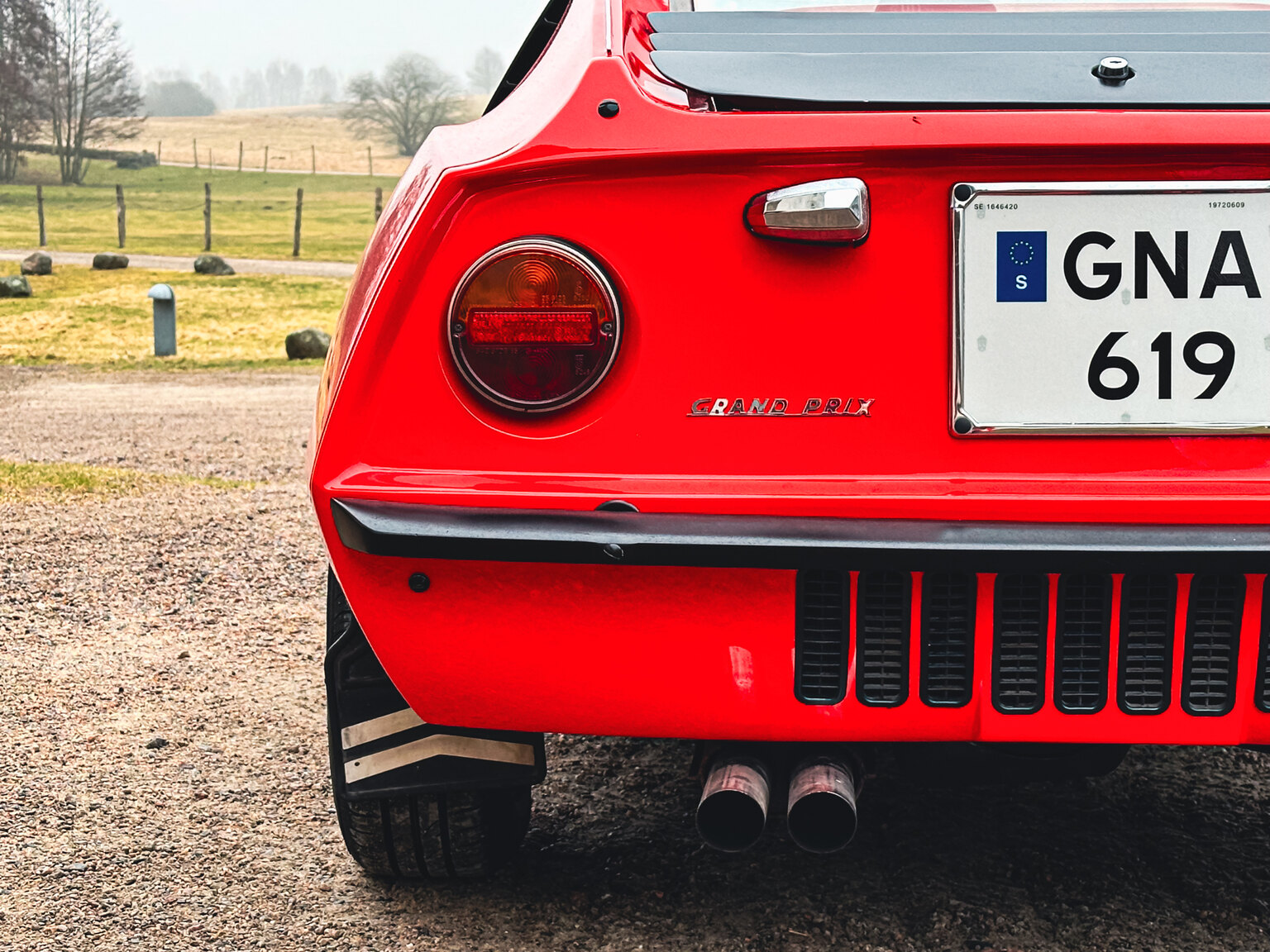 Exteriörbild på 1971 Fiat Lombardi Grand Prix 850