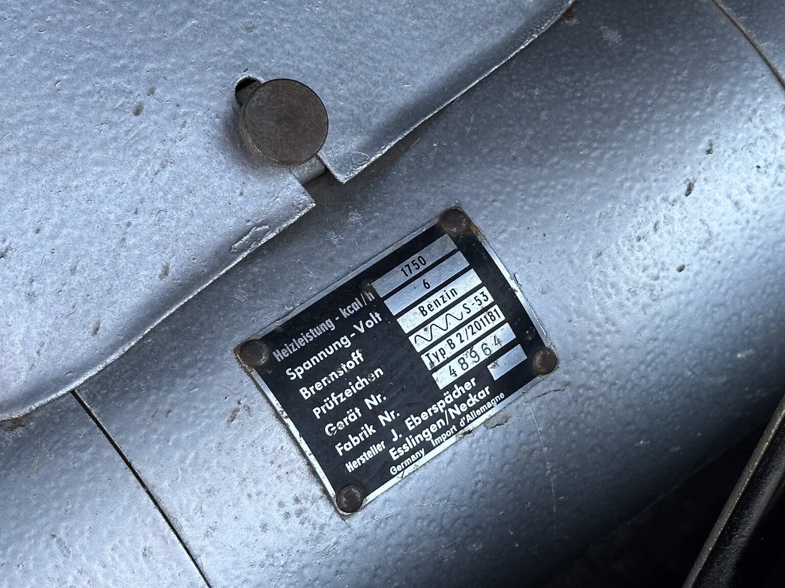 1958 Volkswagen 1200 Beetle, Mekanik