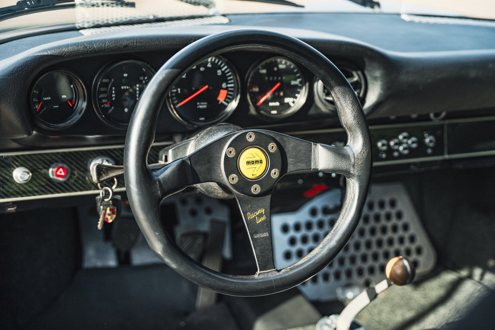 Interiörbild 1973 Porsche 911 SFRO