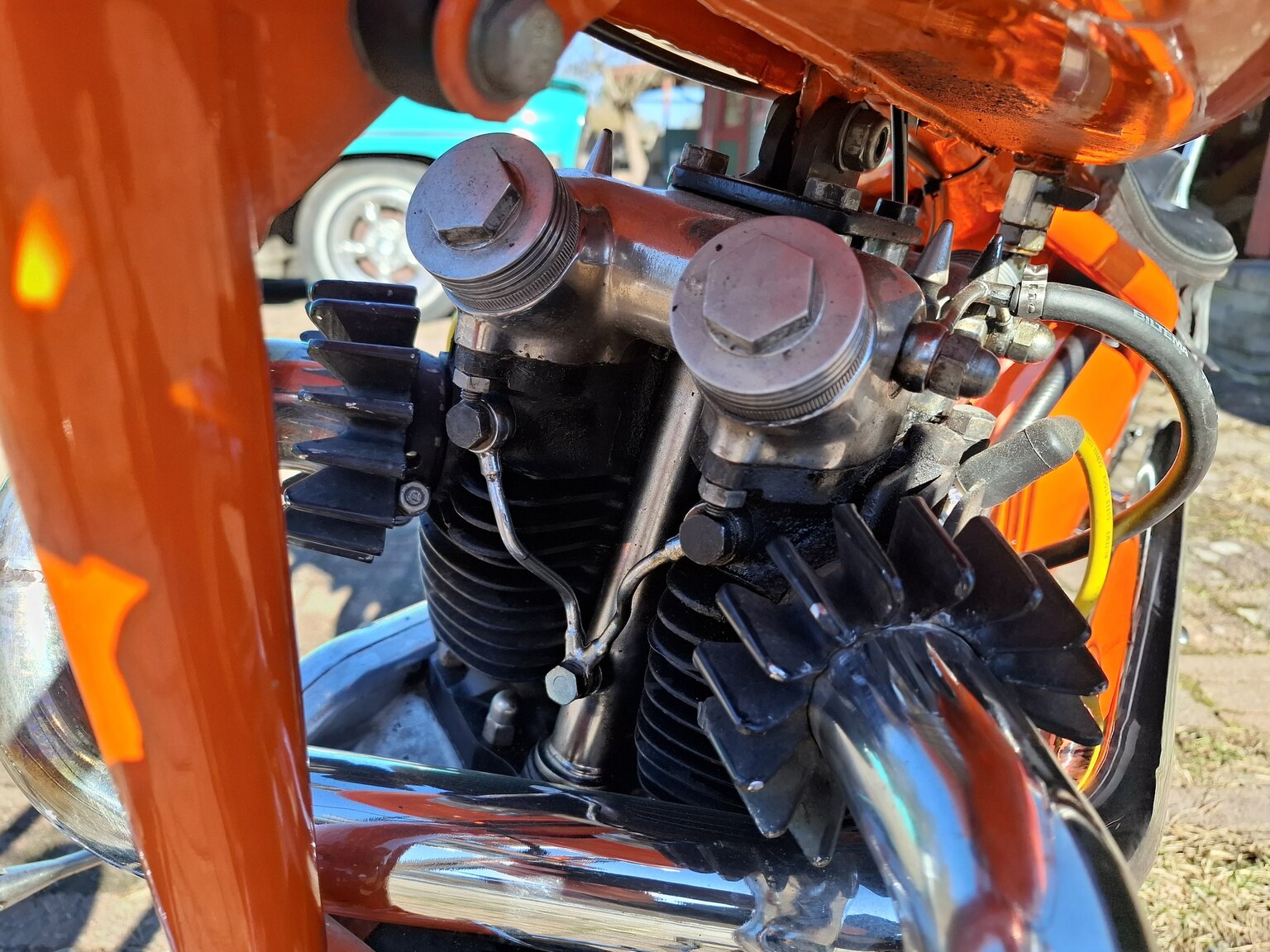 Image of 1953 Triumph Thunderbird Chopper mechanics