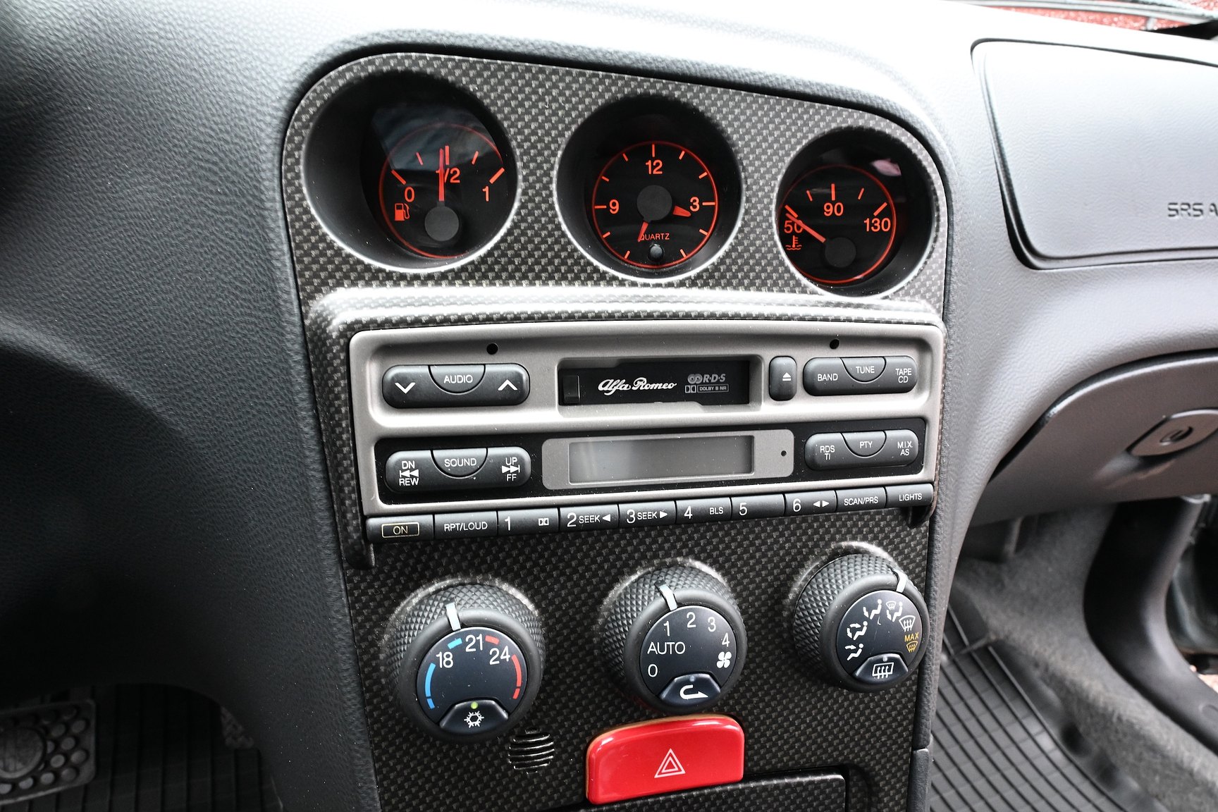 Interiörbild 2000 Alfa Romeo 156 Sportwagon TS Selespeed Distinctive