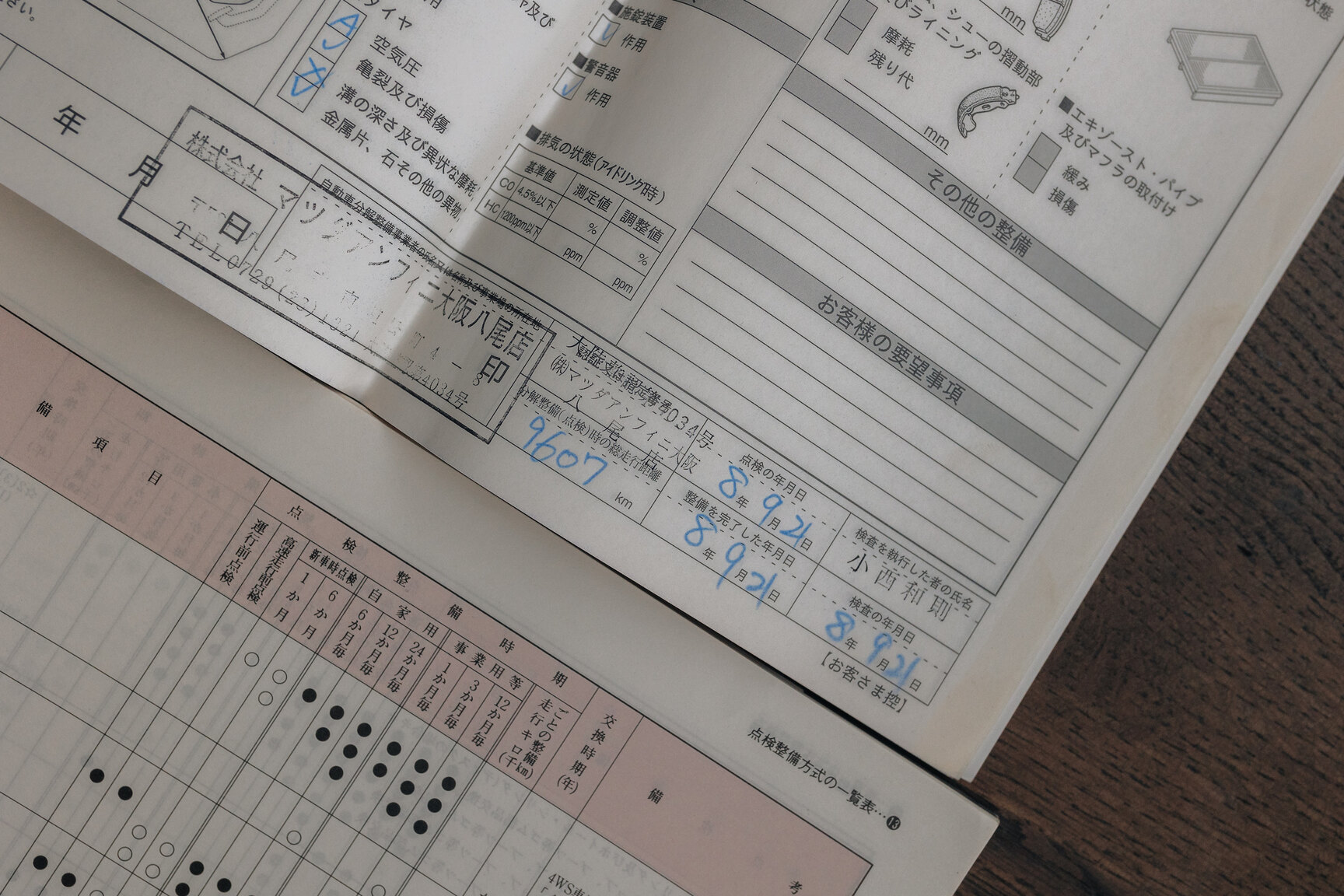 Dokumentation, 1994 Mazda RX7 (6)