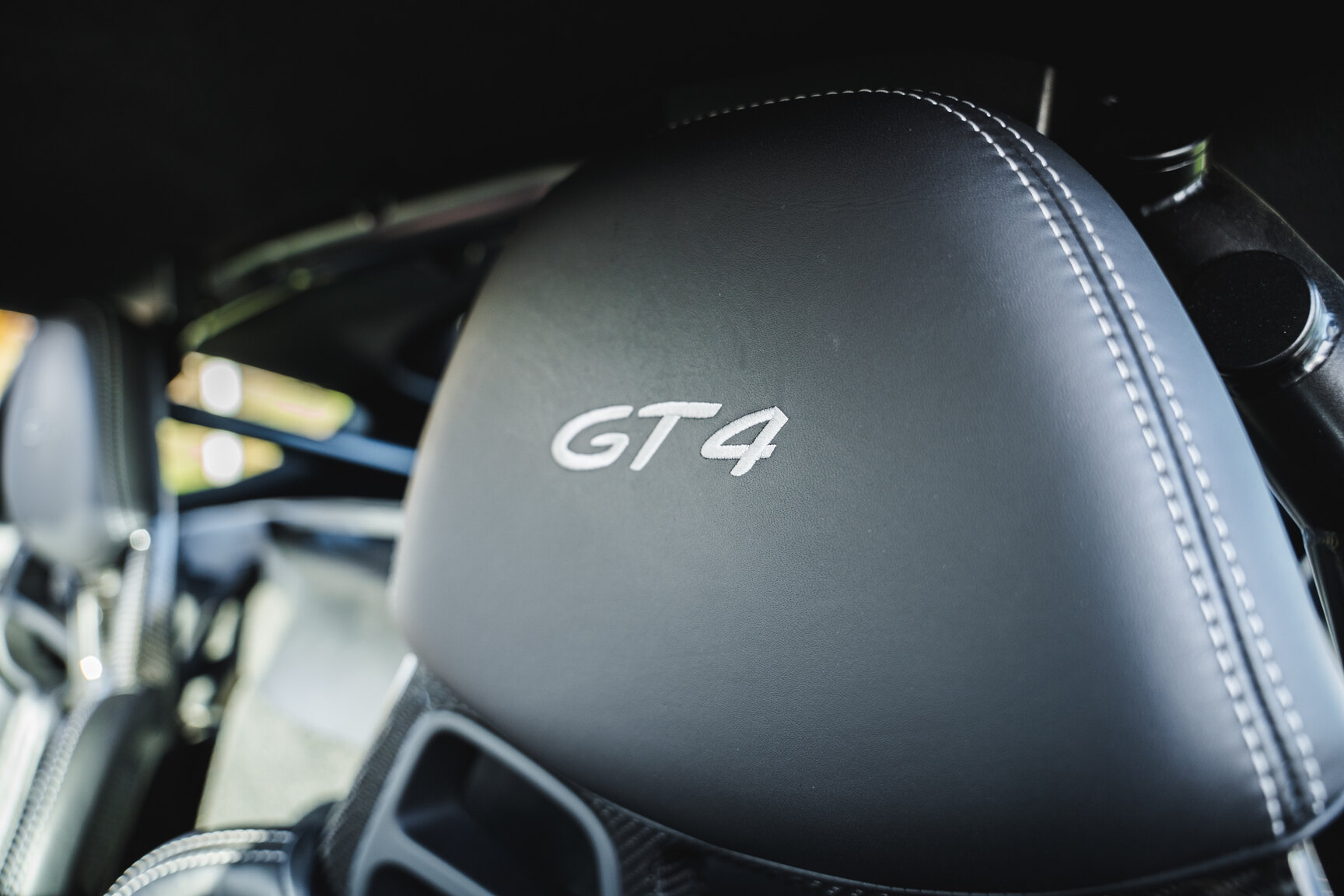 Interiörbild 2020 Porsche 718 Cayman GT4