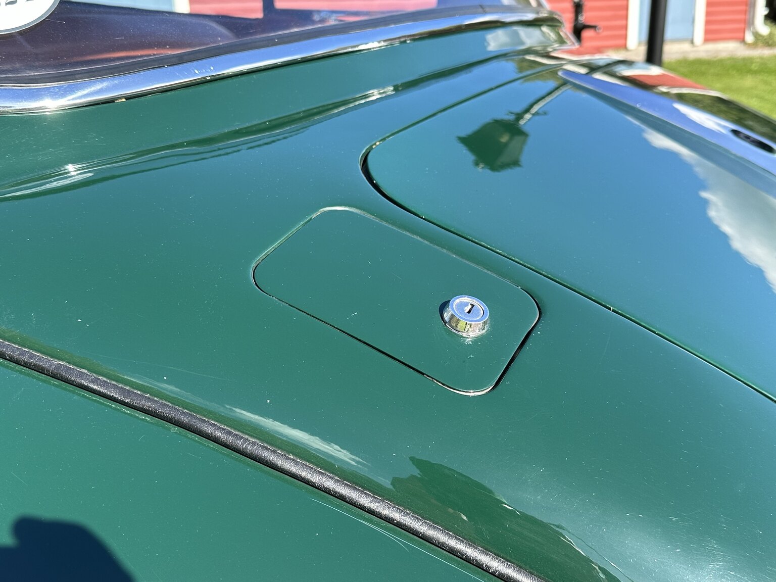 Exteriörbild på 1958 Jaguar XK150