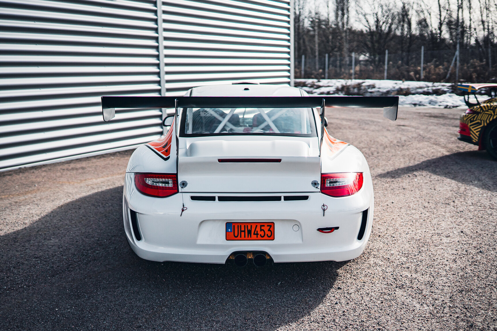 Exterior image of 2011 Porsche 911 GT3 Rally Car