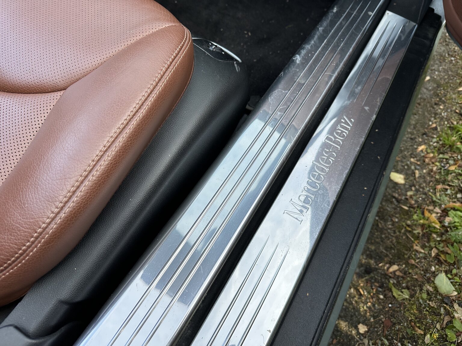 Interiörbild 2007 Mercedes-Benz SL500 AMG
