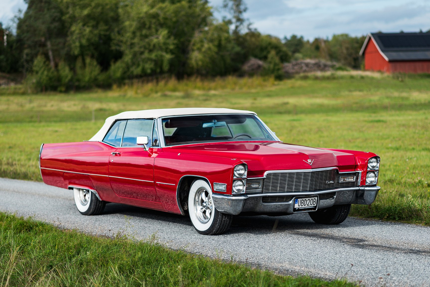 Exterior image of 1968 Cadillac DeVille Convertible