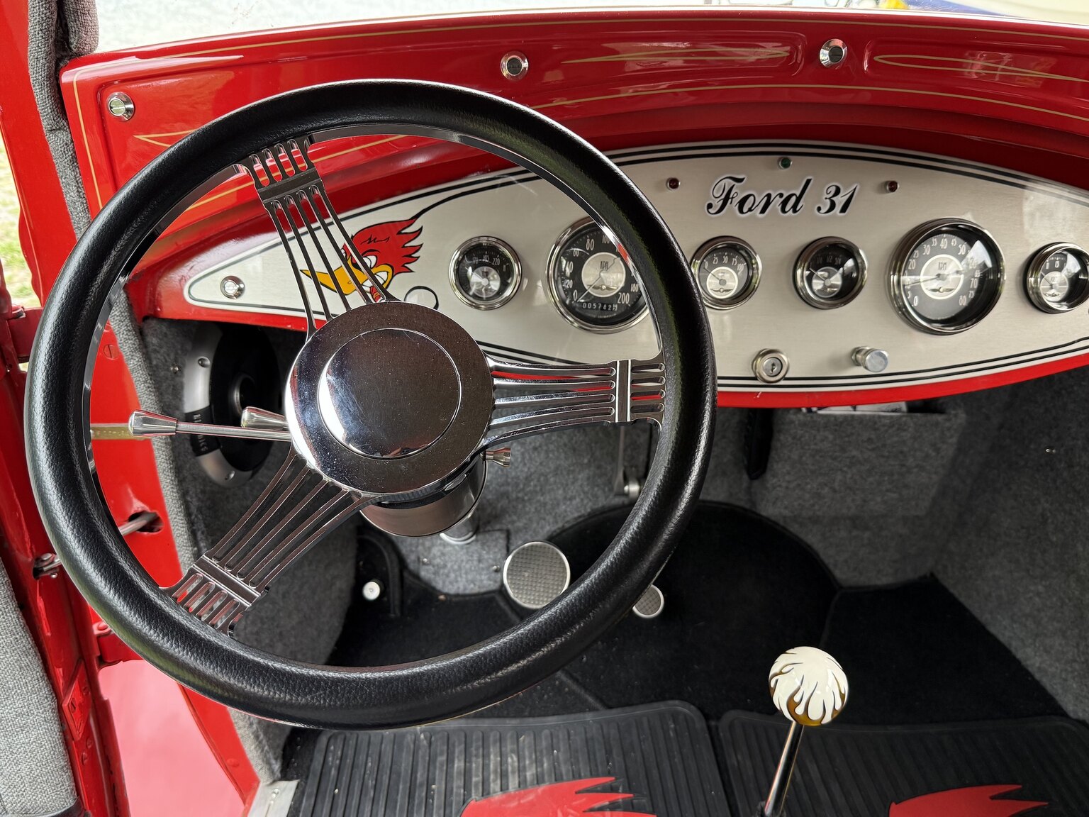 Interior image of 1931 Ford Model A Coupé Hot Rod