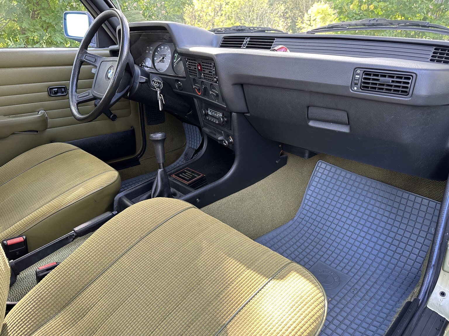 Interiörbild 1980 BMW 320i E21