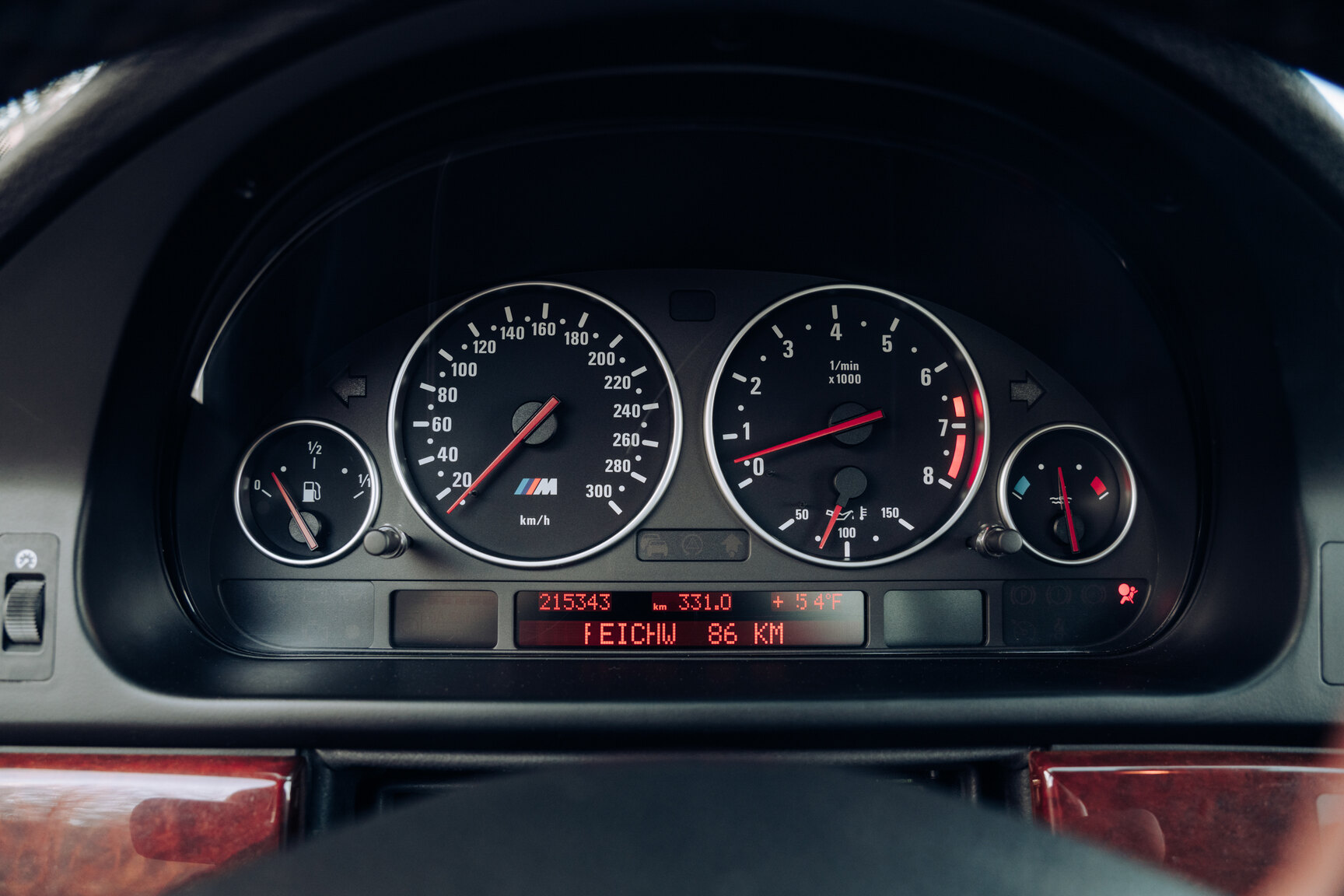 Innenraumfoto von 2001 BMW M5