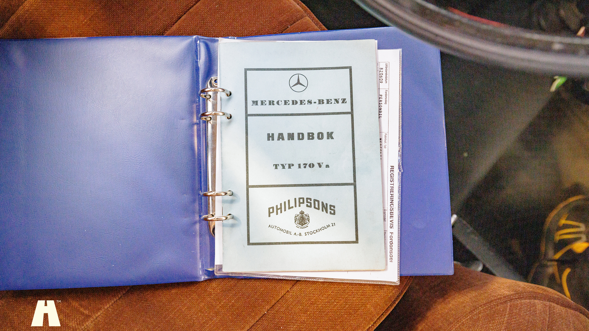 Dokumentation för 1950 Mercedes Benz 170 va (1)