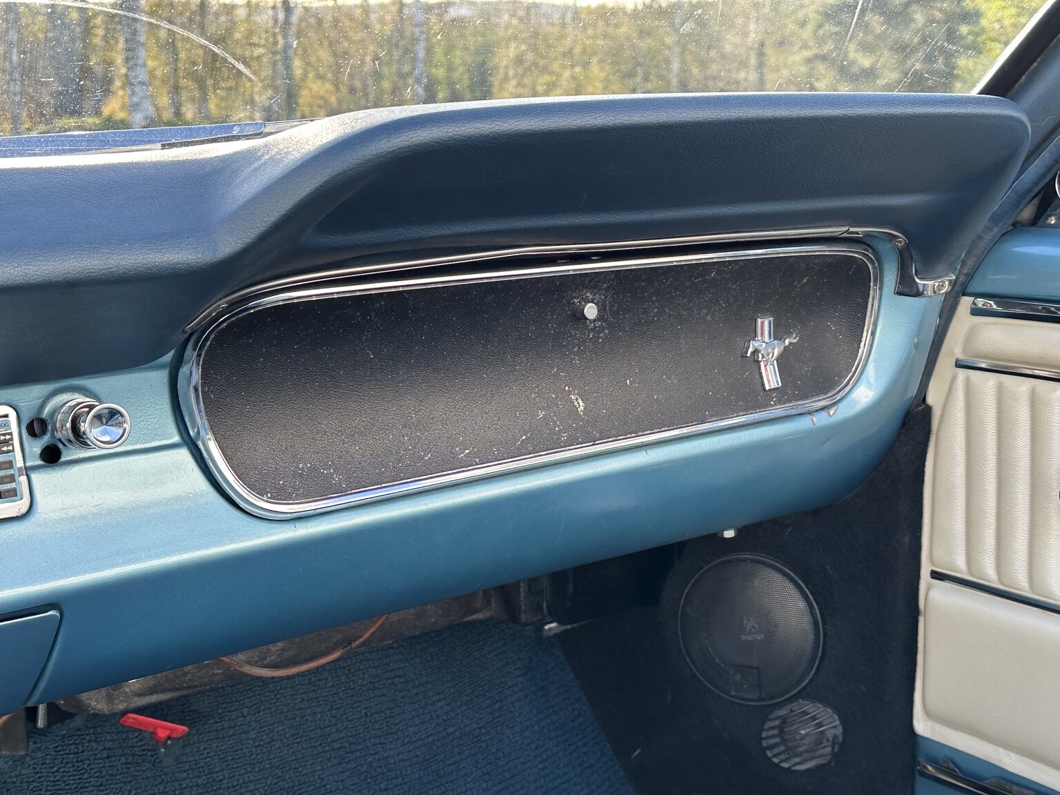 Interiörbild 1966 Ford Mustang Convertible