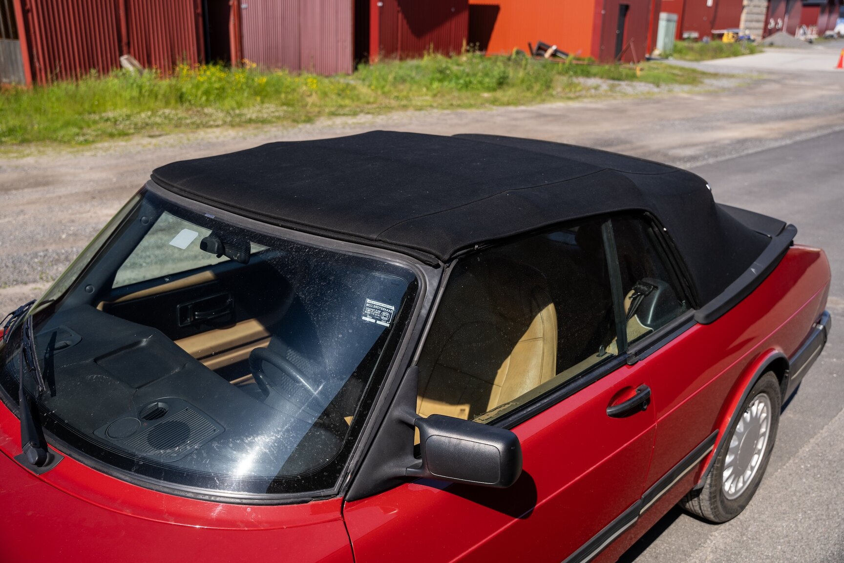 Exterior image of 1988 Saab 900 Turbo Convertible