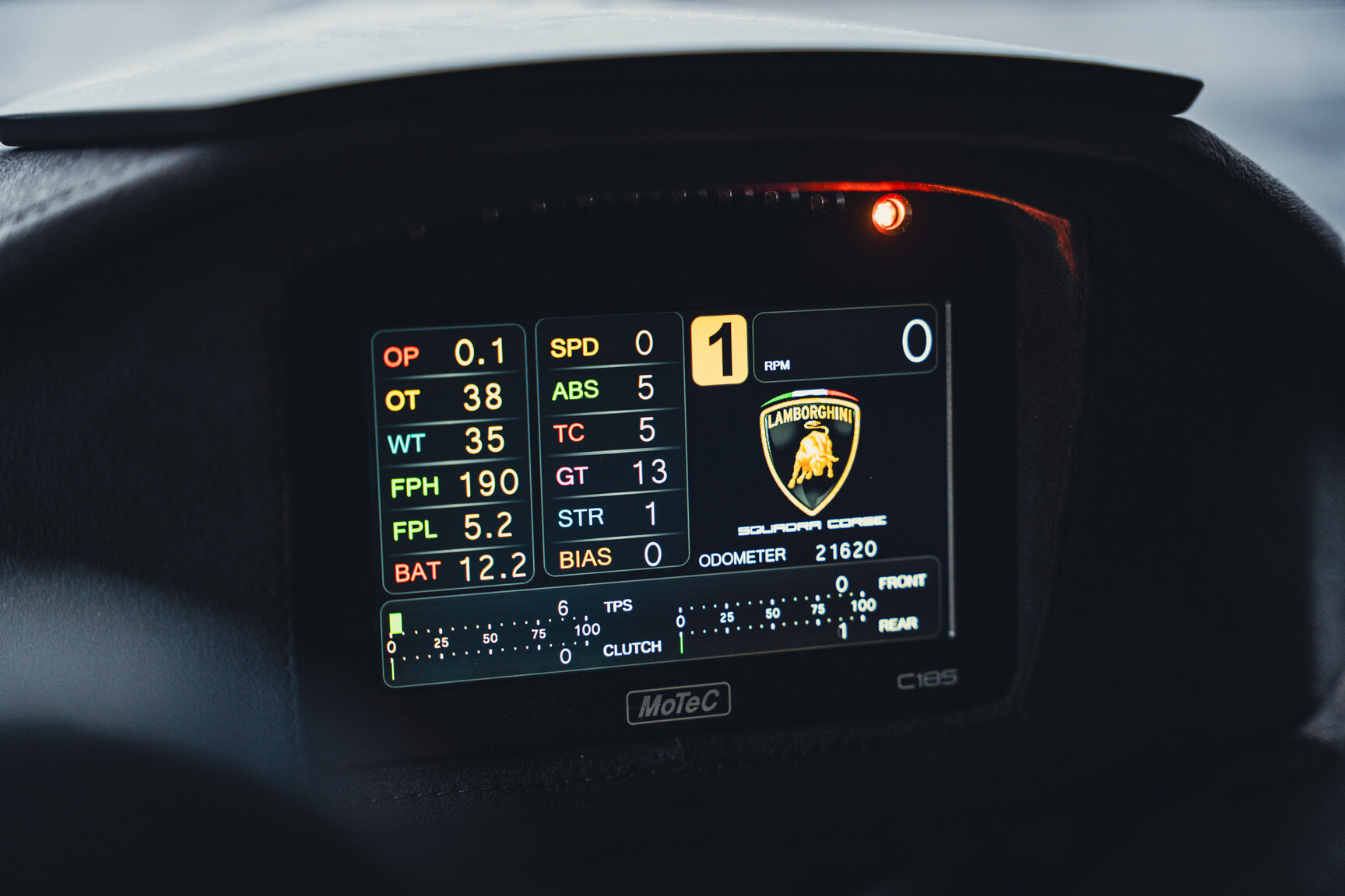 Interiörbild 2017 Lamborghini Huracan Supertrofeo LP620-2