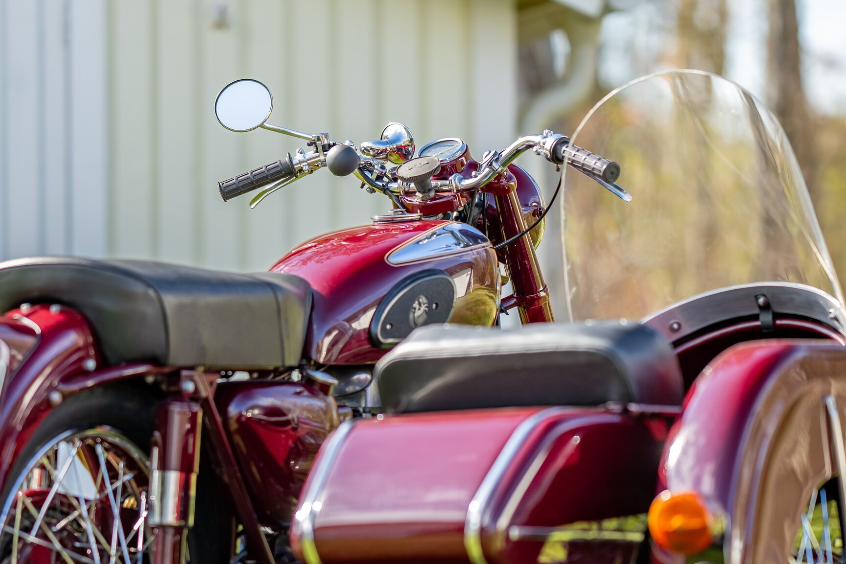 Aussenfoto 1954 Ariel FH 650 Huntsmaster Twin