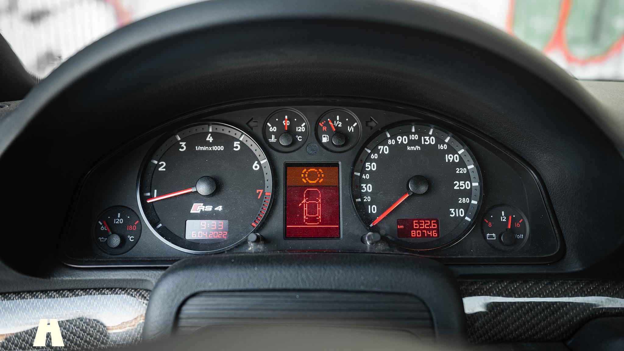 Interiörbild 2001 Audi RS4 B5